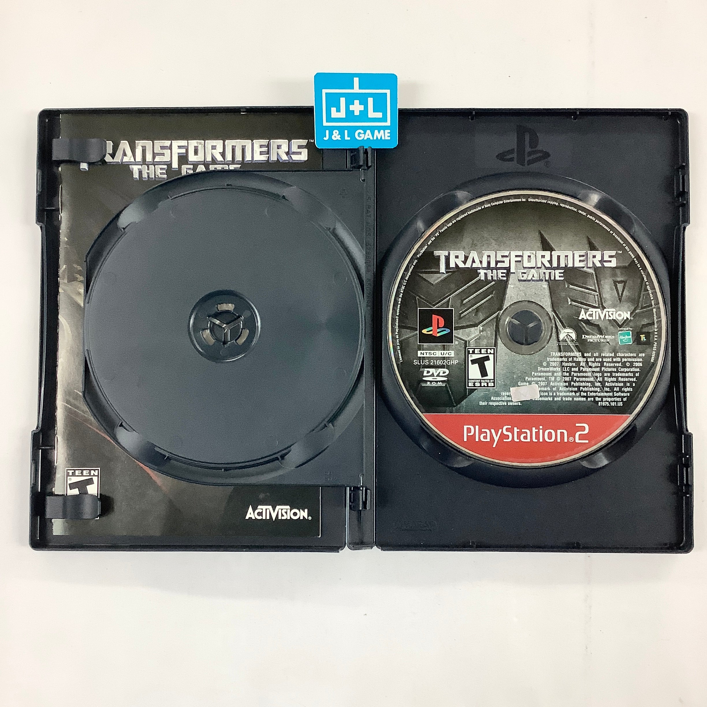 Transformers: The Game (Greatest Hits) - (PS2) PlayStation 2 [Pre-Owned] Video Games Activision   