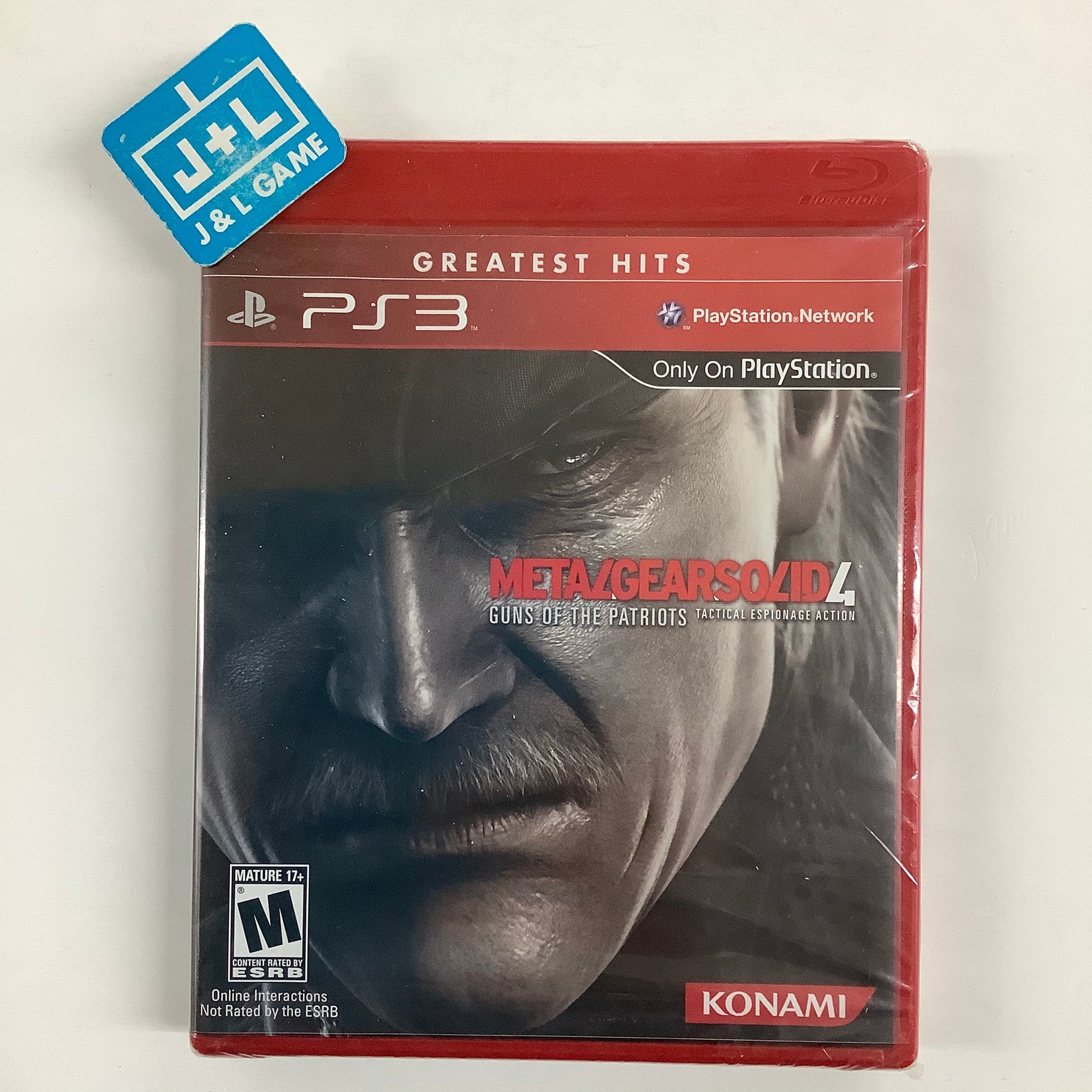 Metal Gear Solid 4: Guns of the Patriots ( Greatest Hits ) - (PS3) PlayStation 3 Video Games Konami   
