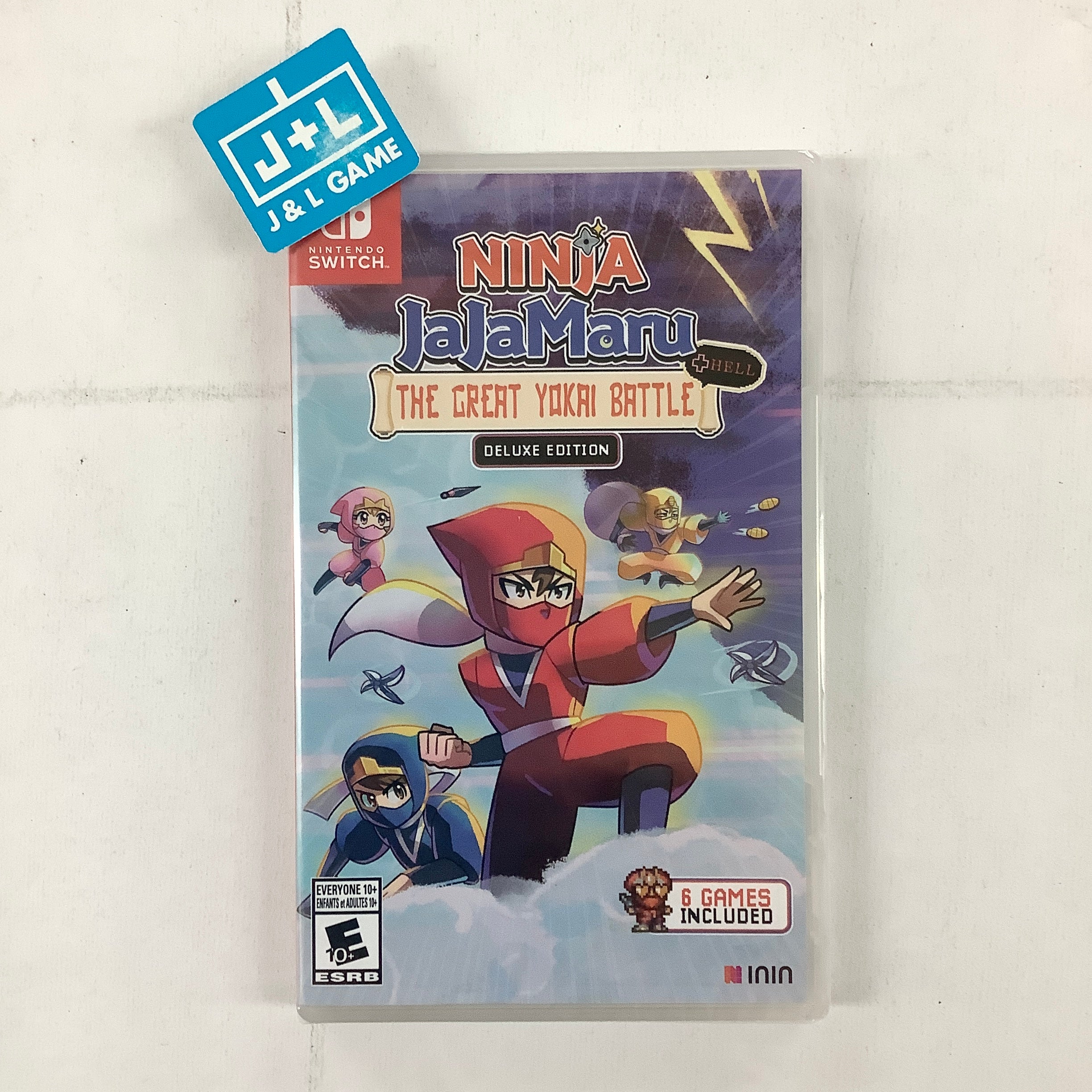 Ninja JaJaMaru: The Great Yokai Battle +Hell (Deluxe Edition) - (NSW) Nintendo Switch Video Games ININ   