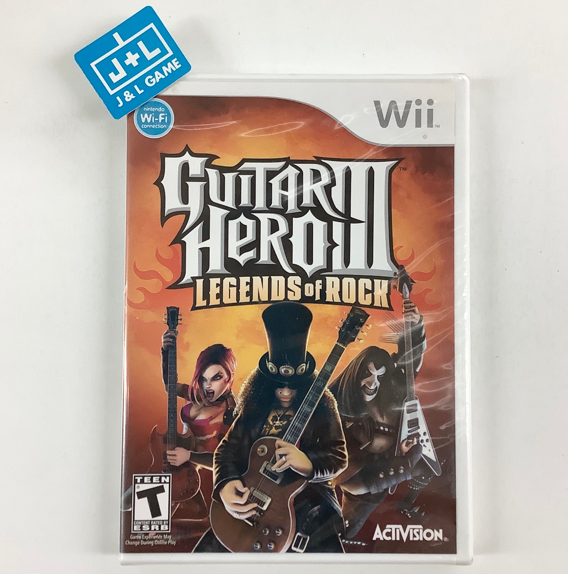 Guitar Hero III: Legends of Rock (Game Only) Nintendo Wii J&L Game