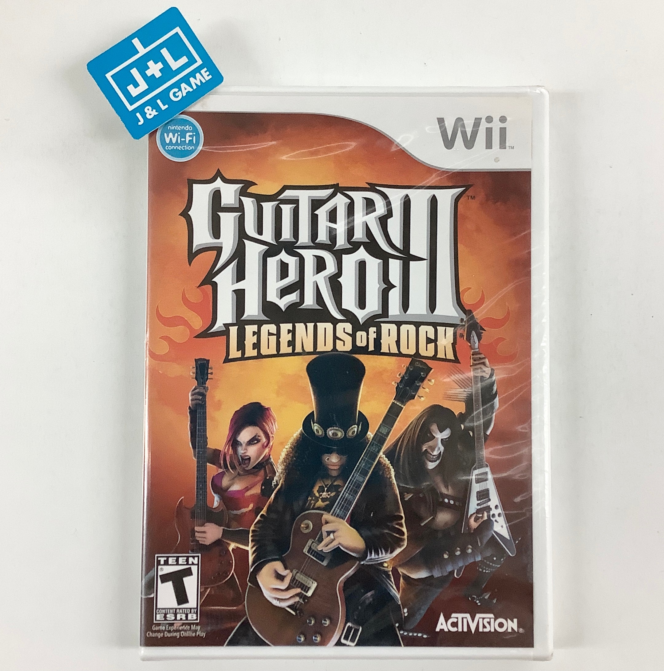 Guitar Hero III: Legends of Rock (Game Only) - Nintendo Wii Video Games ACTIVISION   