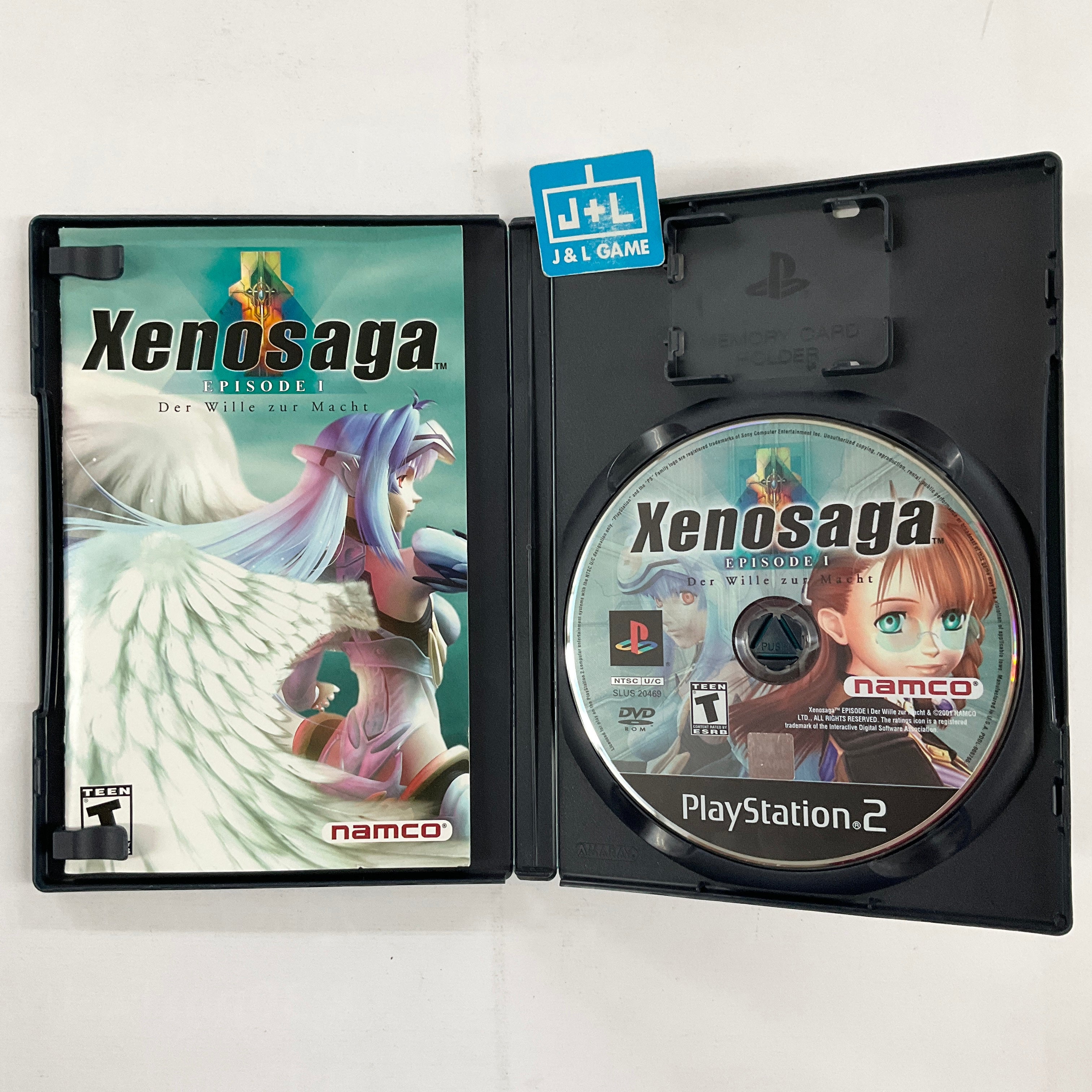 Xenosaga Episode I: Der Wille zur Macht - (PS2) PlayStation 2 [Pre-Owned] Video Games Namco   