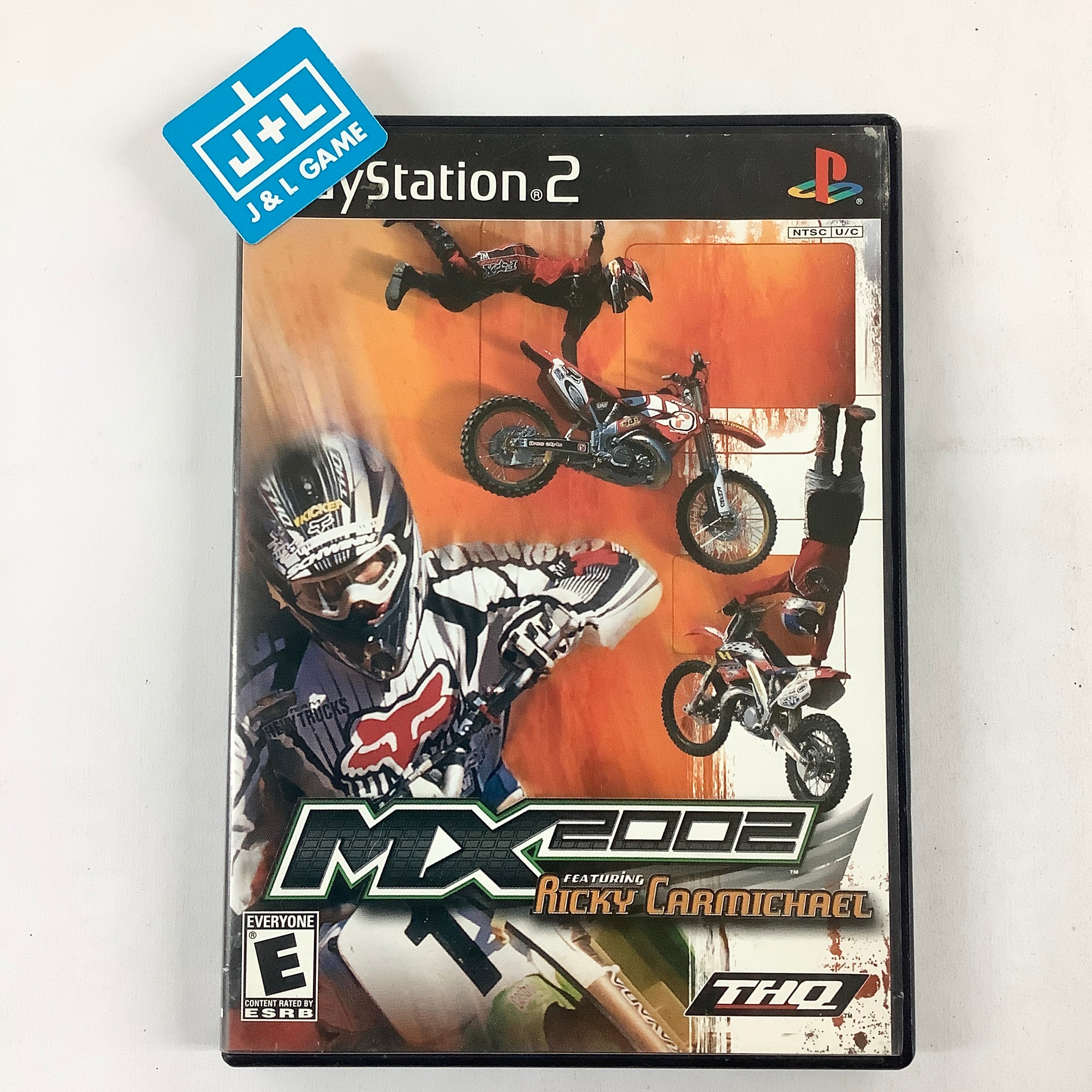 MX 2002 featuring Ricky Carmichael - (PS2) PlayStation 2 [Pre-Owned] Video Games THQ   