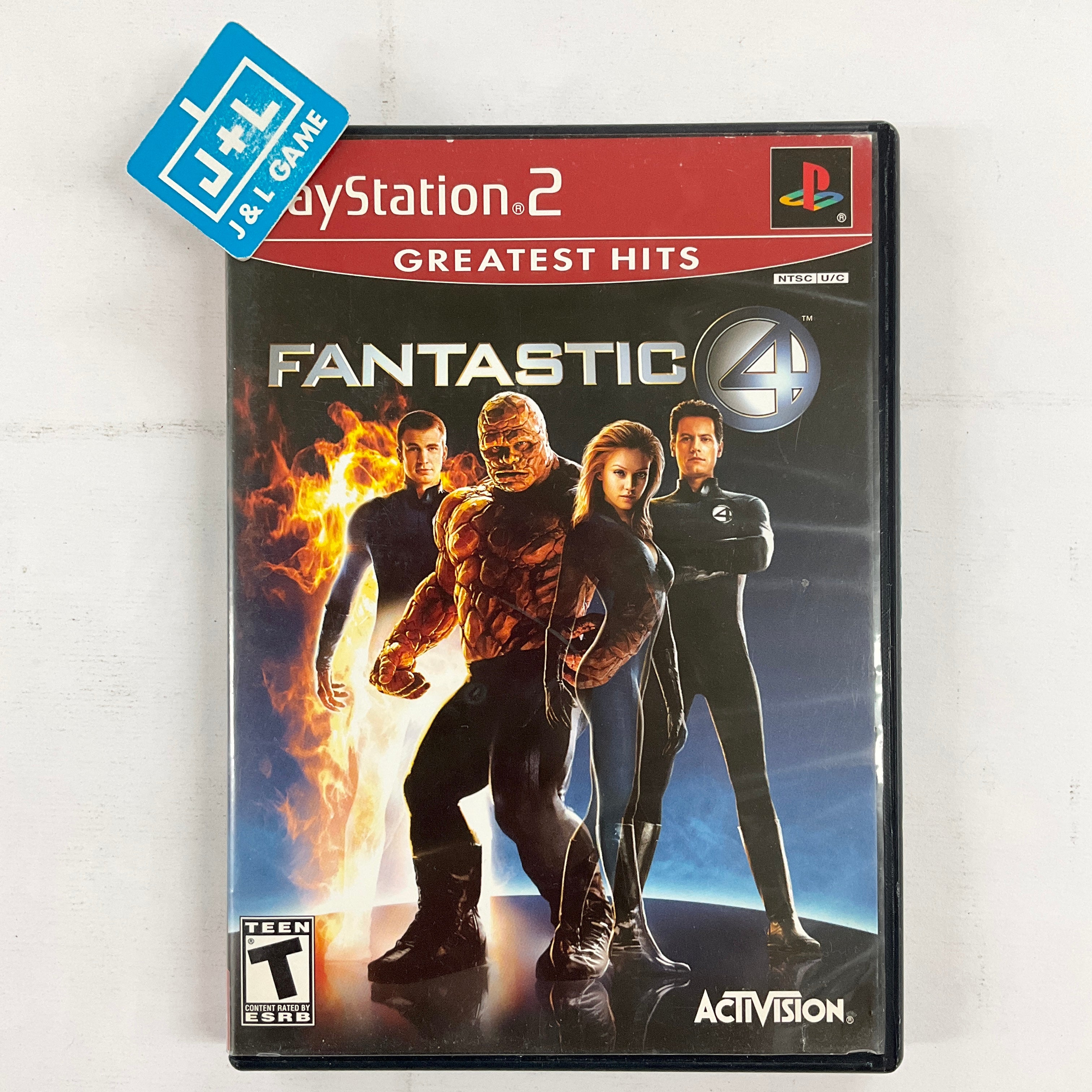 Fantastic 4 (Greatest Hits) - (PS2) PlayStation 2 [Pre-Owned] Video Games Activision   