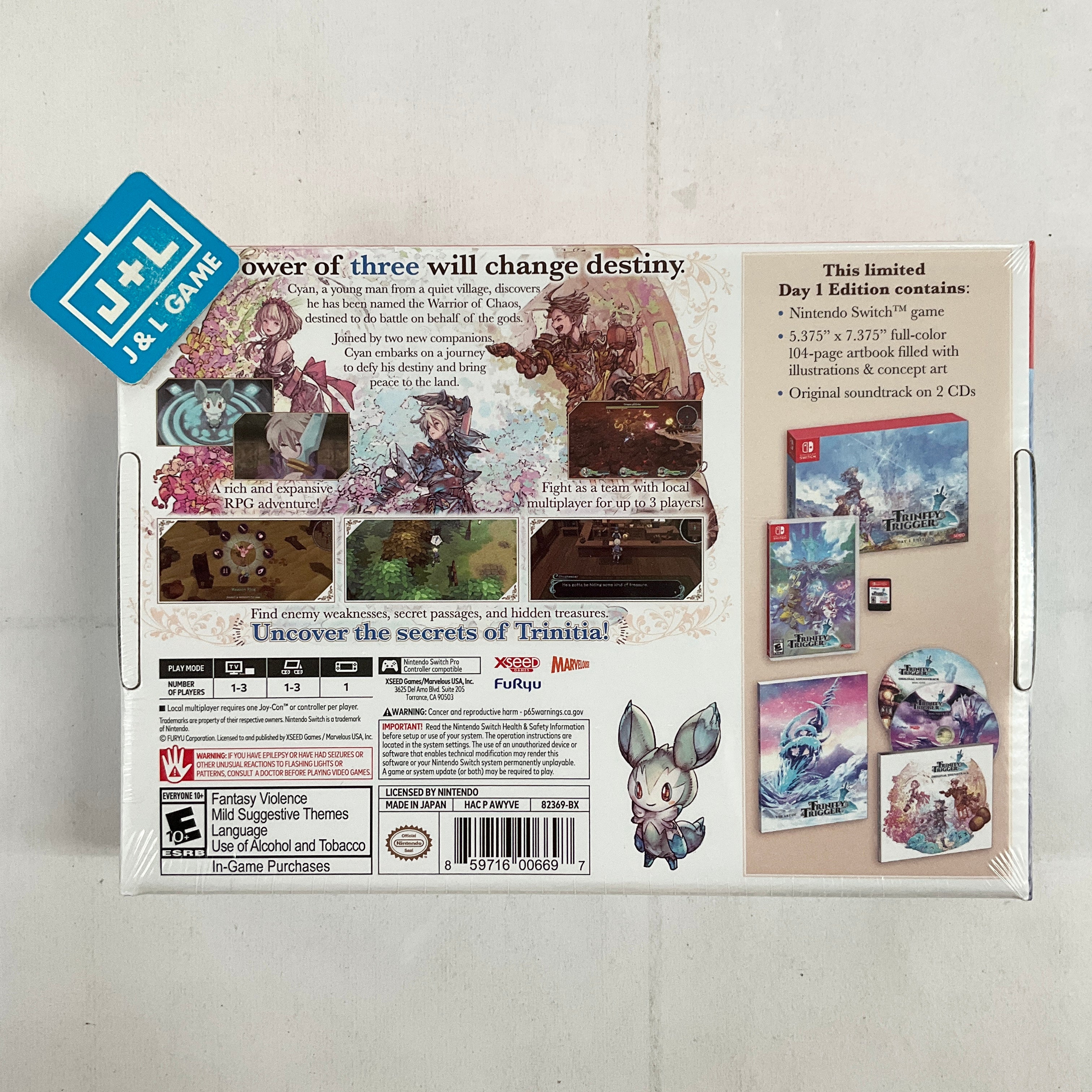 Trinity Trigger (Day 1 Edition) - (NSW) Nintendo Switch Video Games XSEED Games