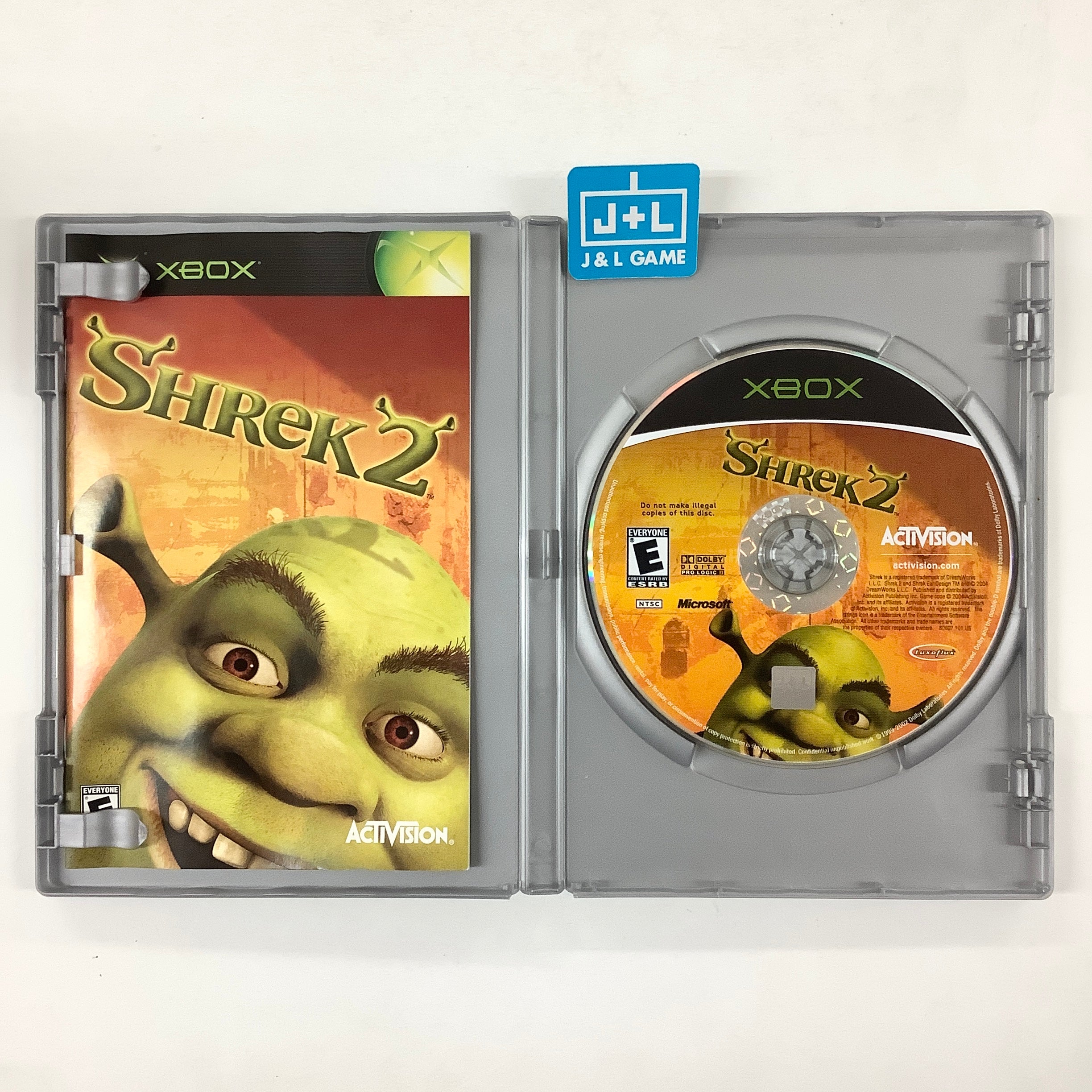 Shrek 2 (Platinum Hits) - (XB) Xbox [Pre-Owned] Video Games Activision   