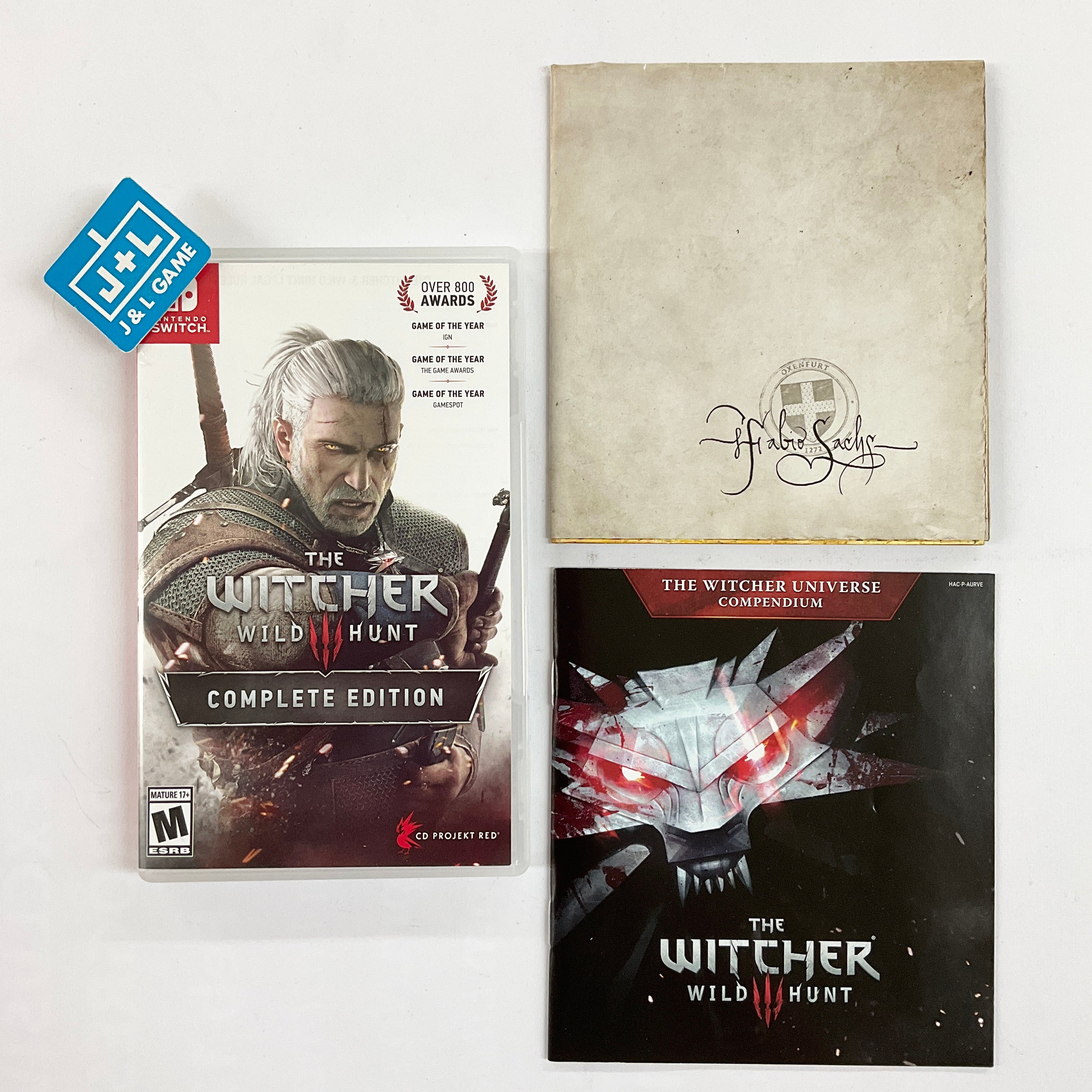 The Witcher 3: Wild Hunt Complete Edition - (NSW) Nintendo Switch [Pre-Owned] Video Games CD Projekt Red   