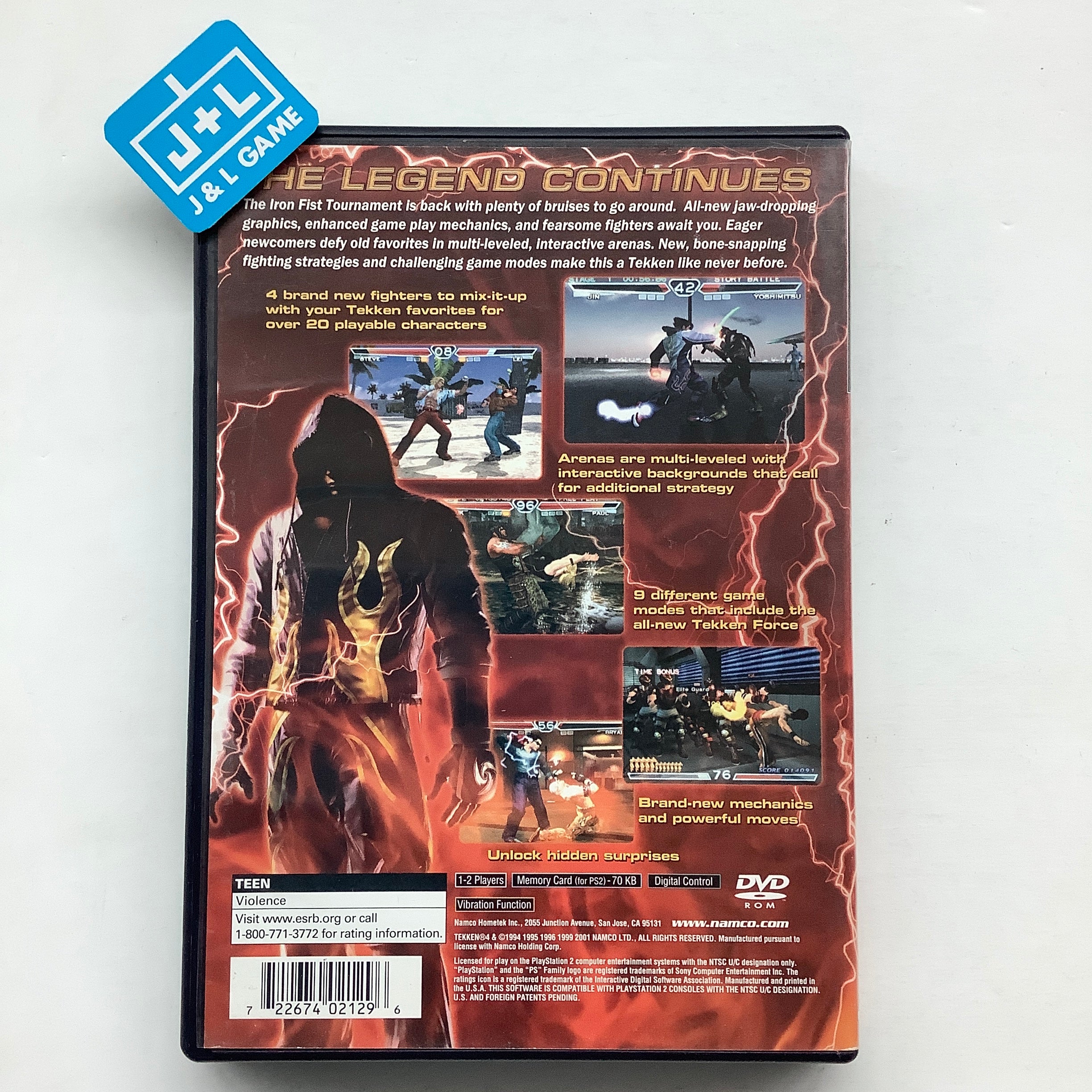TEKKEN TAG TOURNAMENT Sony PlayStation 2 Ps2 Namco platinum complet EUR 6,99 - FR TEKKEN TAG TOURNAMENT Sony PlayStation 2 Ps2 Namco platinum complet EUR 6,99 - FR