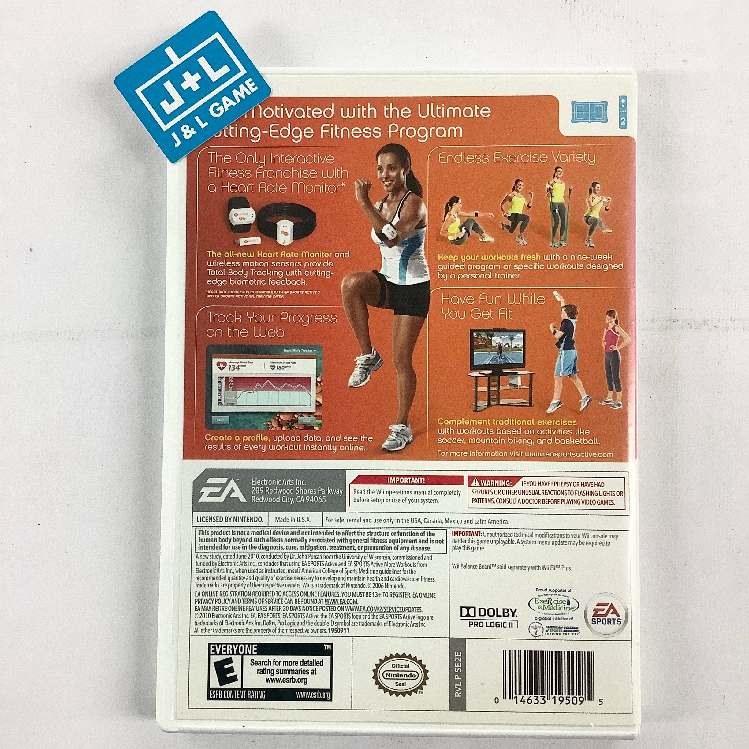 EA Sports Active 2 - Nintendo Wii [Pre-Owned] Video Games EA Sports   