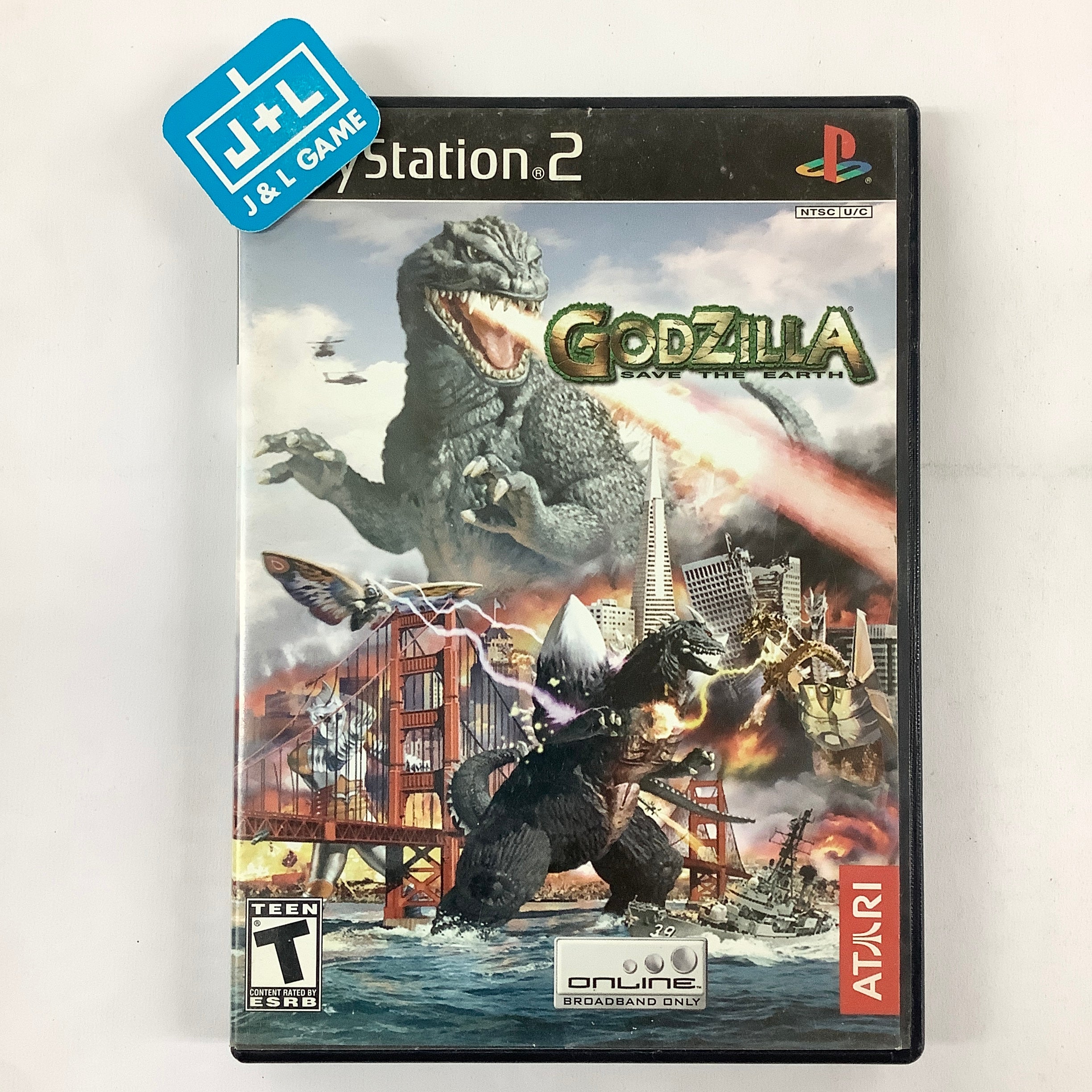 Godzilla: Save the Earth - (PS2) PlayStation 2 [Pre-Owned] Video Games Atari SA   