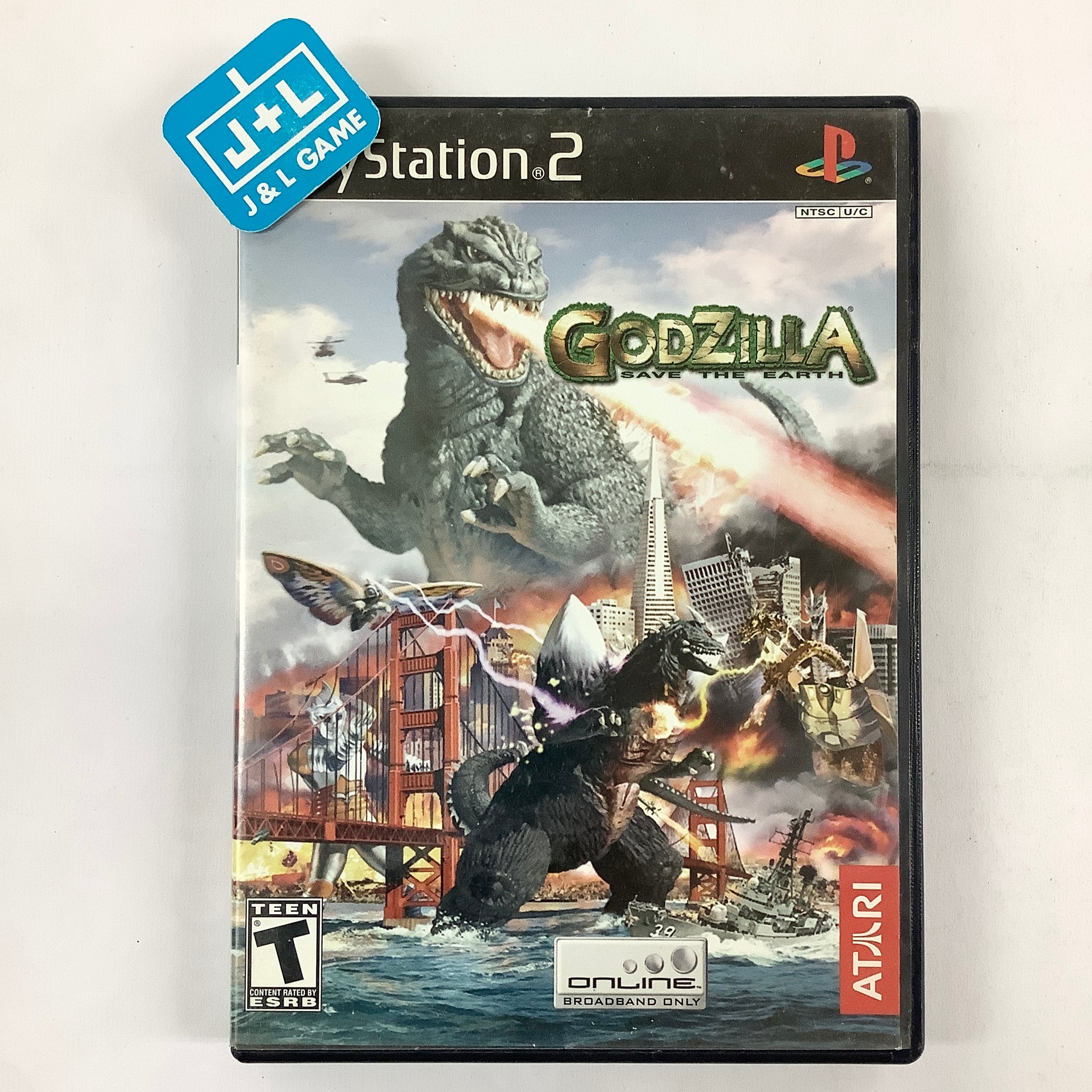 Godzilla: Save the Earth - (PS2) PlayStation 2 [Pre-Owned] – J&L Video  Games New York City