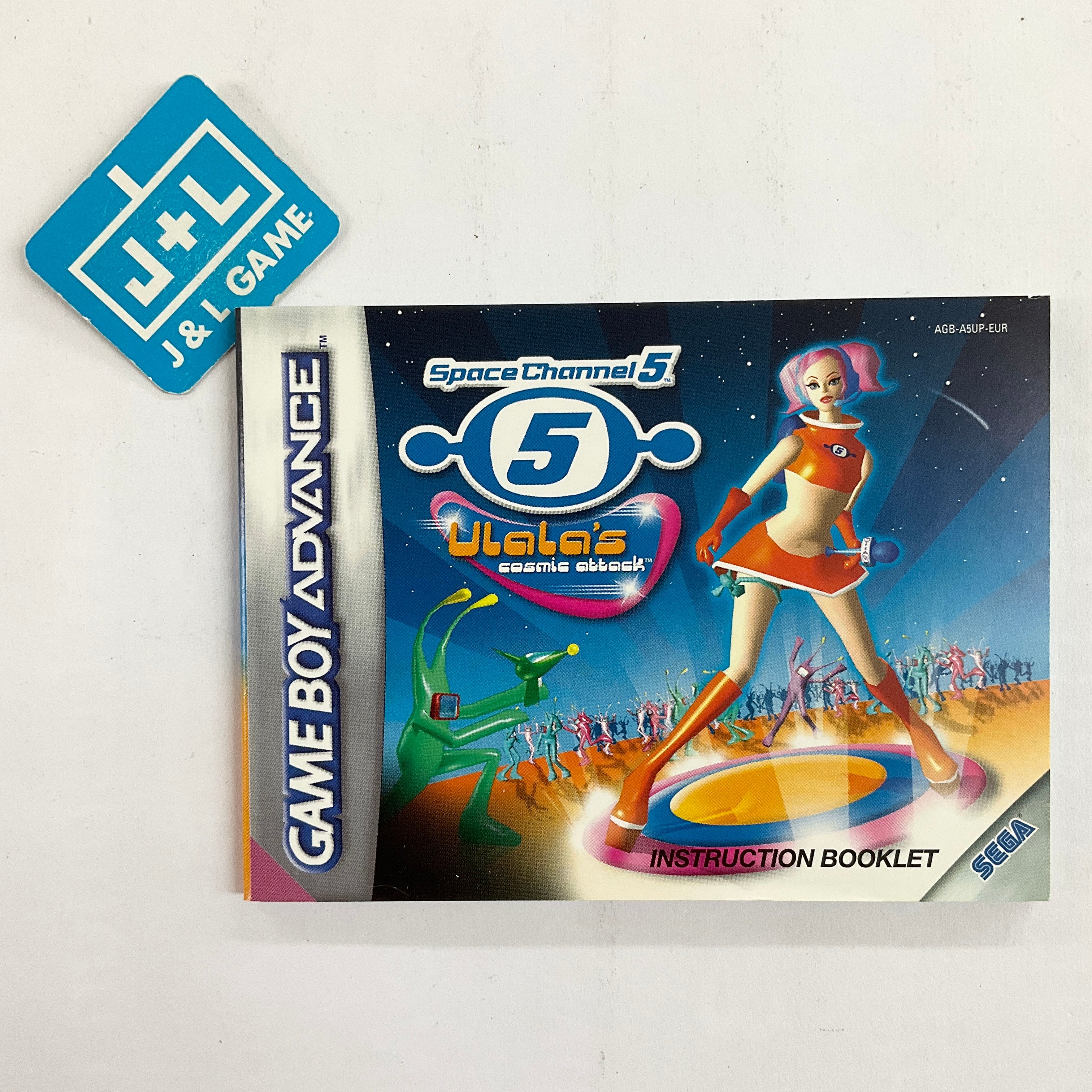 Space Channel 5: Ulala's Cosmic Attack - (GBA) Game Boy Advance [Pre-Owned] (European Import) Video Games Sega   
