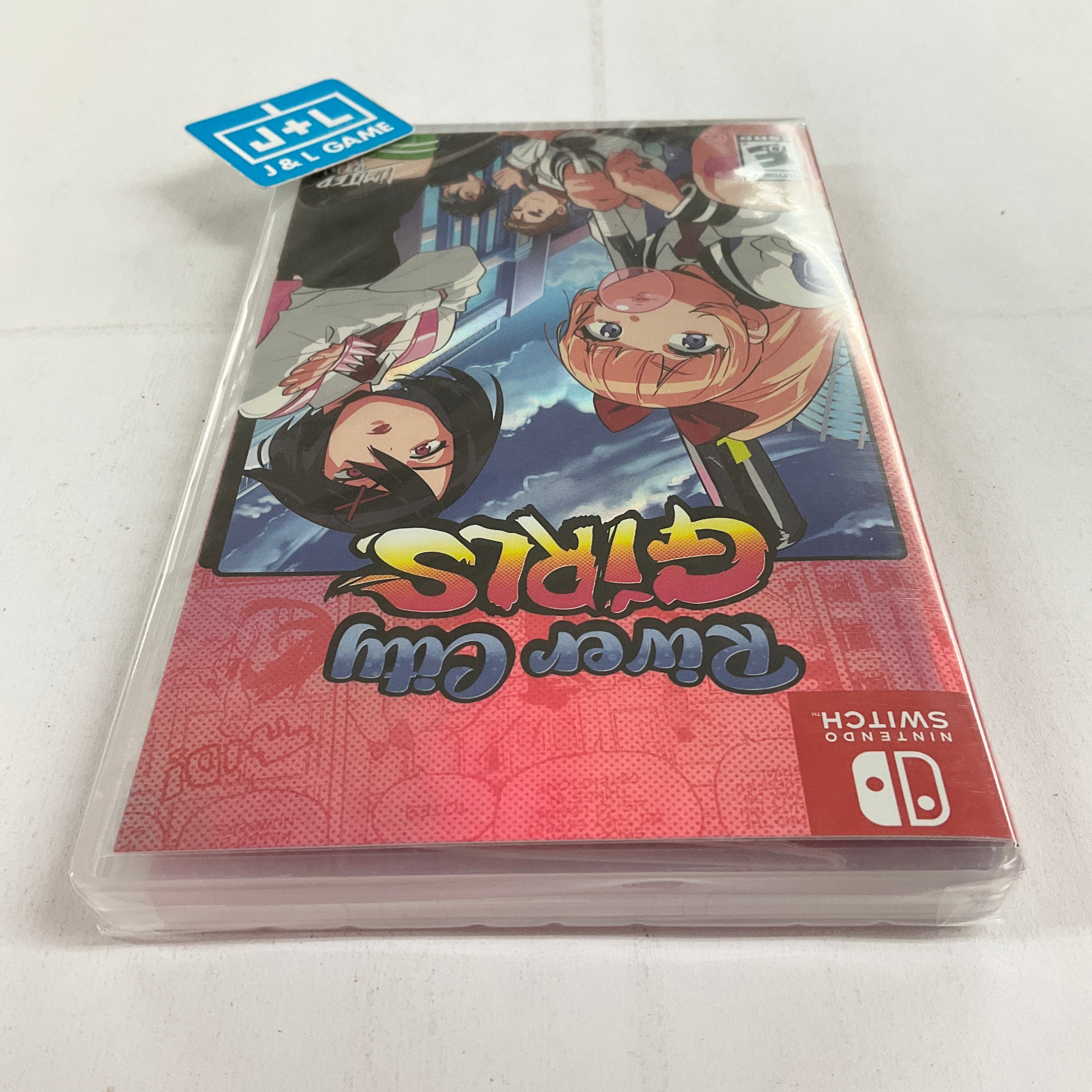 River City Girls (Limited Run #045 Limited Foil Cover Release with Music CD)- (NSW) Nintendo Switch Video Games Limited Run Games   