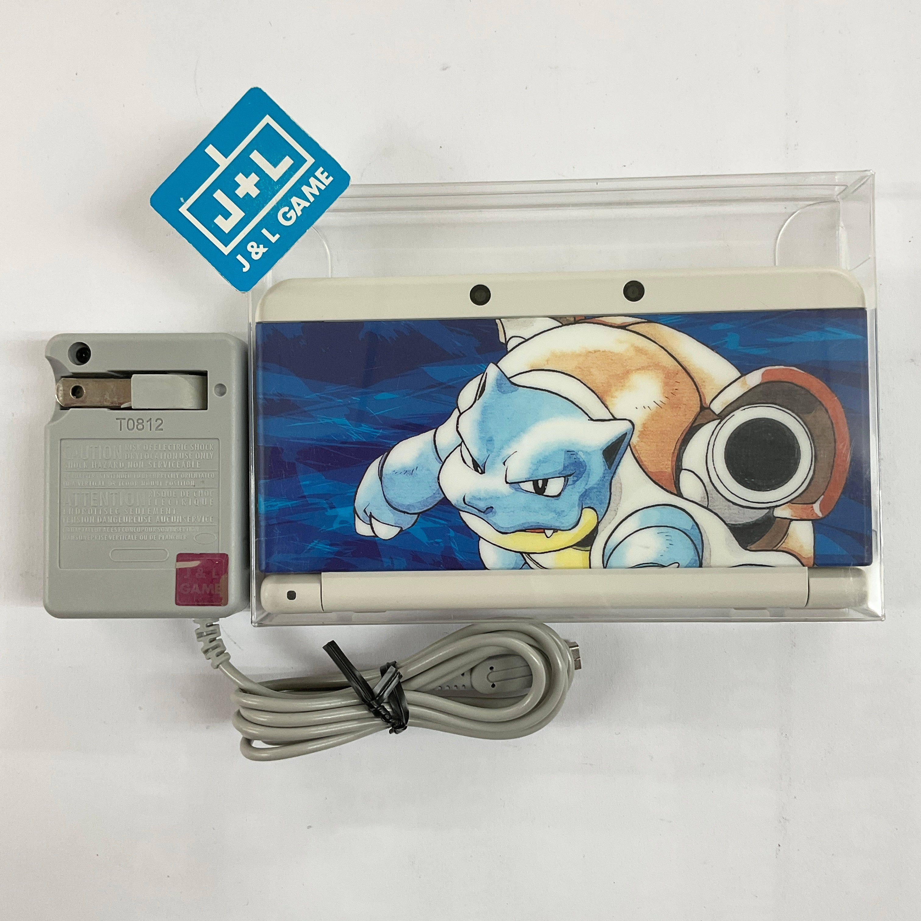 Nintendo New 3DS - Pokemon 20th Anniversary Edition Cover Plates (Blastoise) - Nintendo 3DS [Pre-Owned] Consoles Nintendo   