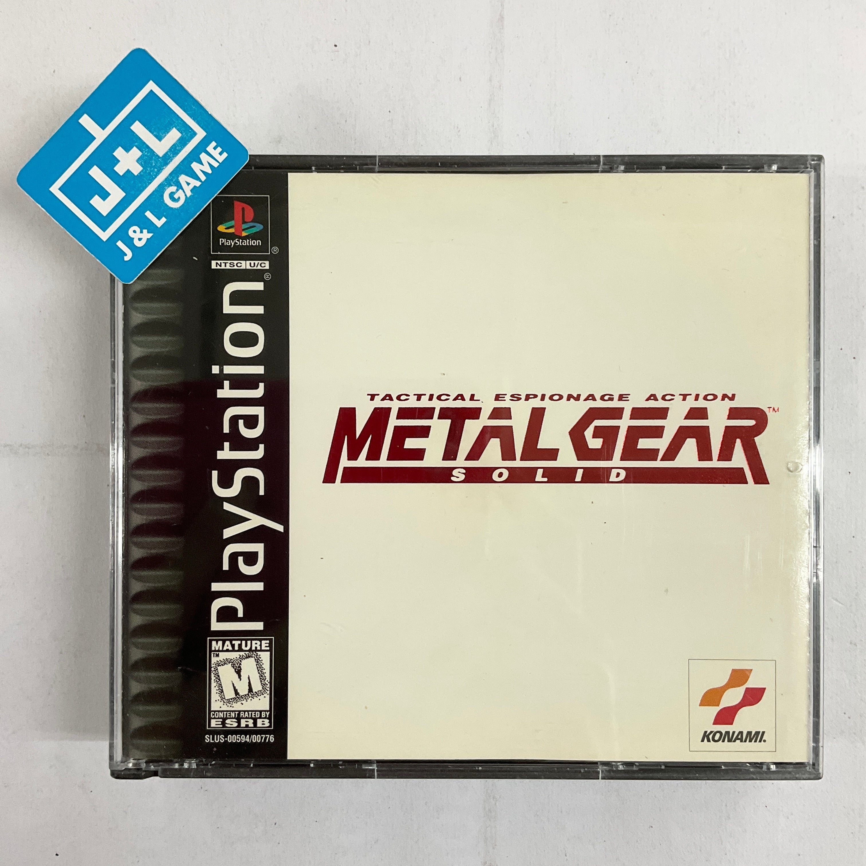 Metal Gear Solid - (PS1) PlayStation 1 [Pre-Owned] Video Games Konami   