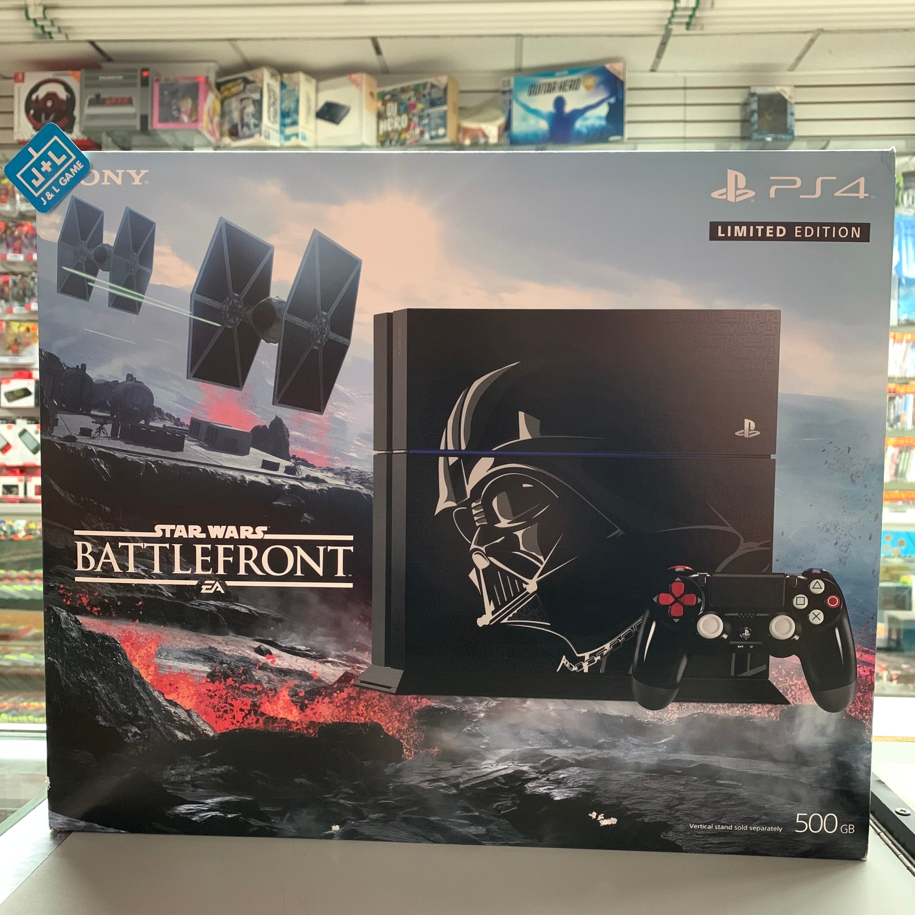Sony PlayStation 4 500GB Console - Star Wars Battlefront Limited Edition Bundle - (PS4) Playstation 4 Consoles Sony   