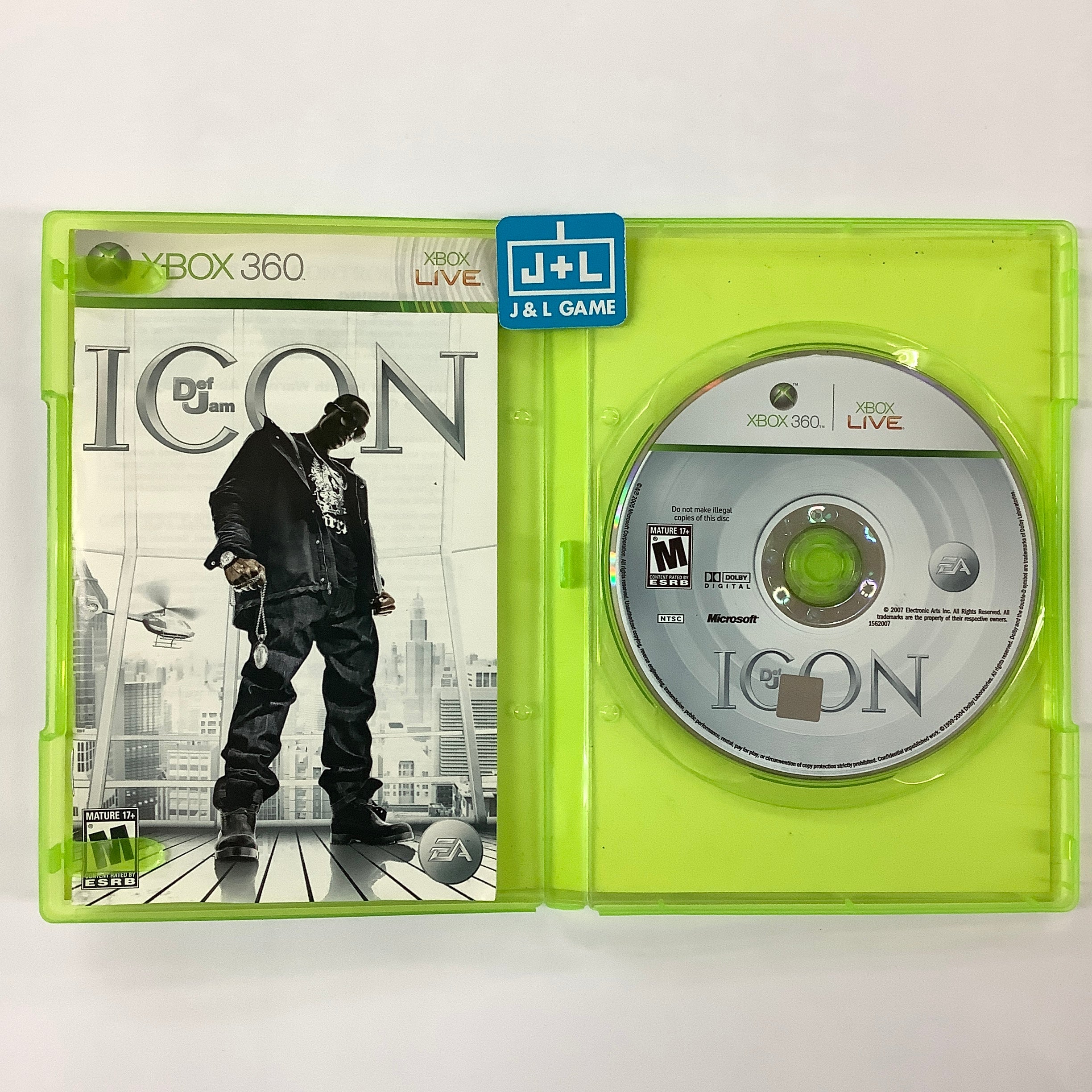 Def Jam: Icon - Xbox 360 [Pre-Owned] Video Games EA Games   