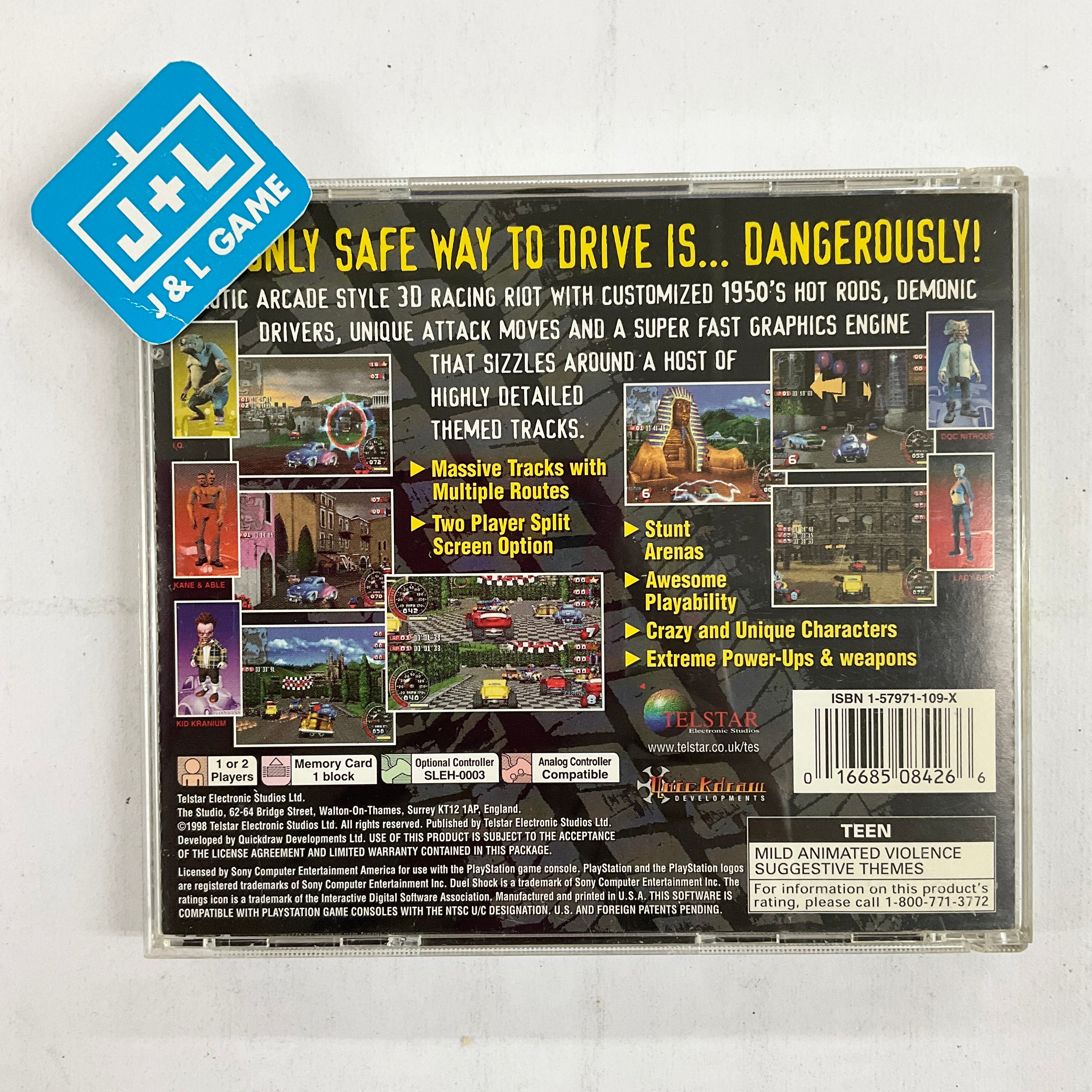 Wreckin Crew - (PS1) PlayStation 1 [Pre-Owned] Video Games Telstar   