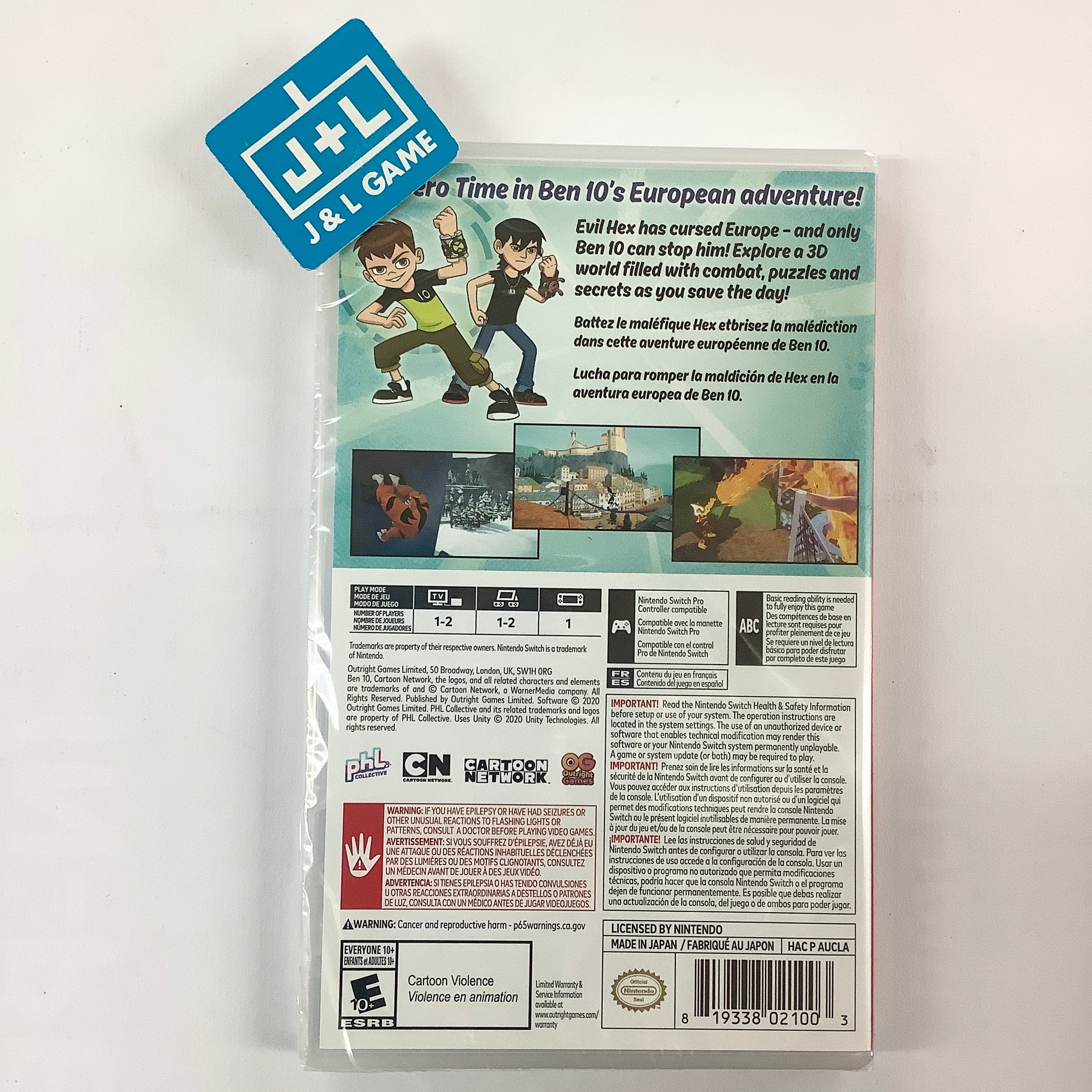 Ben 10 Power Trip - (NSW) Nintendo Switch Video Games Outright Games   