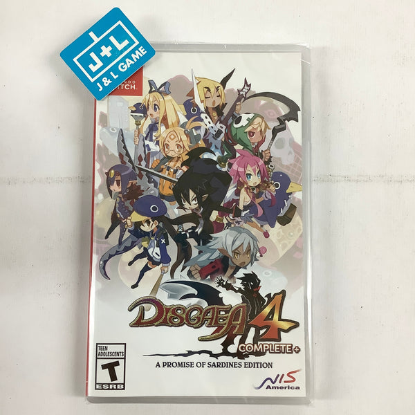 Nintendo Switch - SWITCH★DISGAEA 4 COMPLETE＋ APROMISE OF Disgaea 4 Complete Plus | SEGA | GameStop
