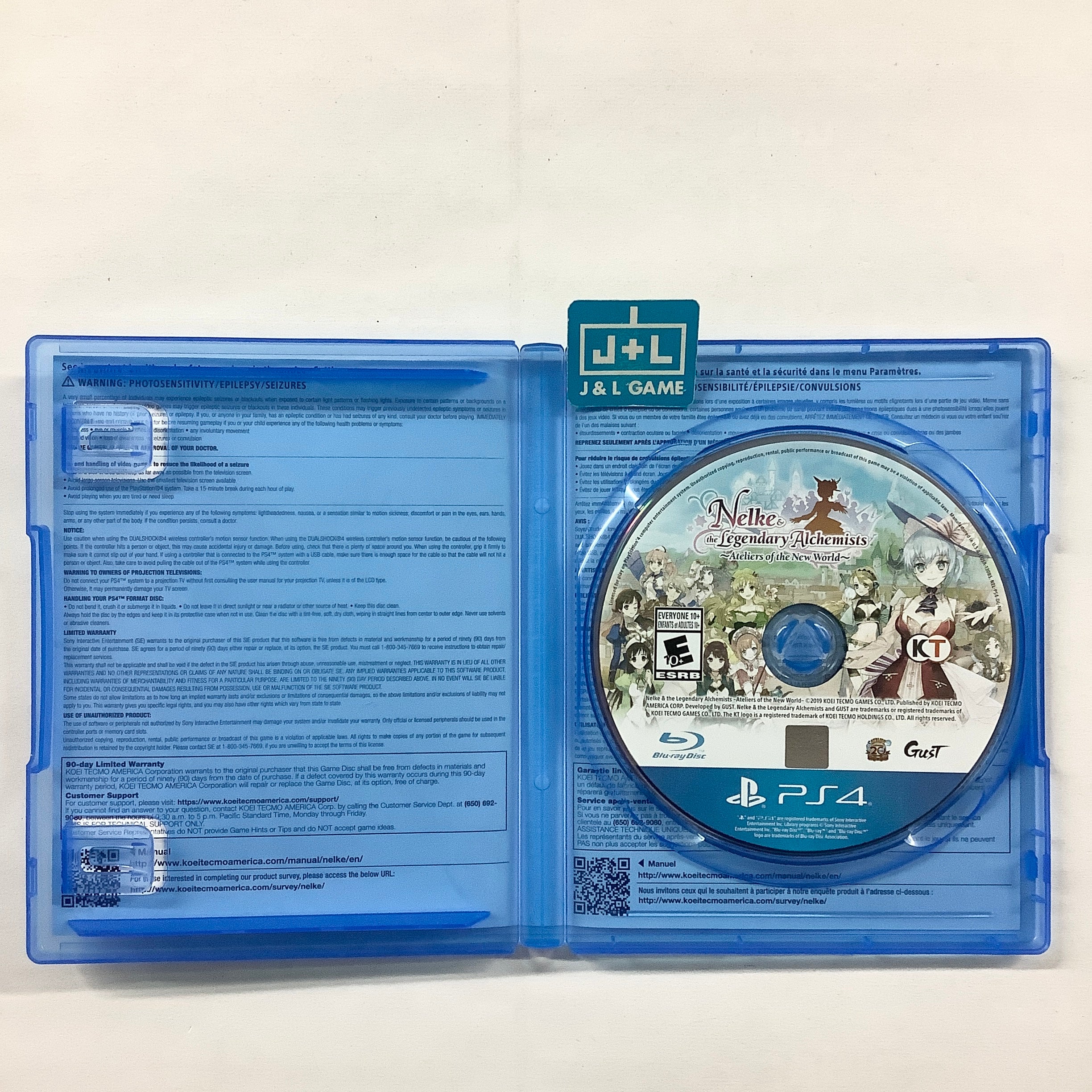 Nelke & the Legendary Alchemists: Ateliers of the New World - (PS4) PlayStation 4 [Pre-Owned] Video Games Koei Tecmo Games   