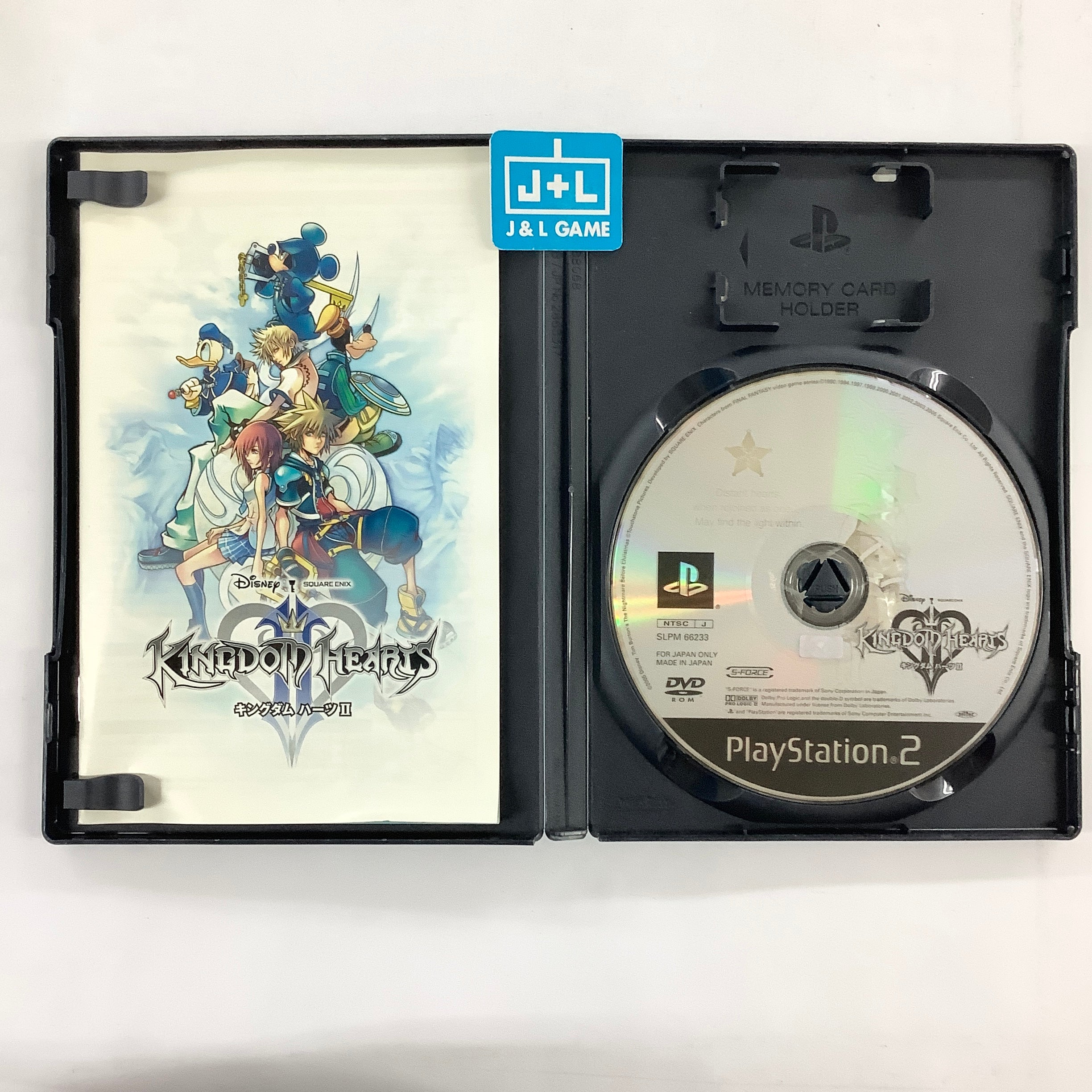 Kingdom Hearts II - (PS2) PlayStation 2 [Pre-Owned] (Japanese Import) Video Games Square Enix   
