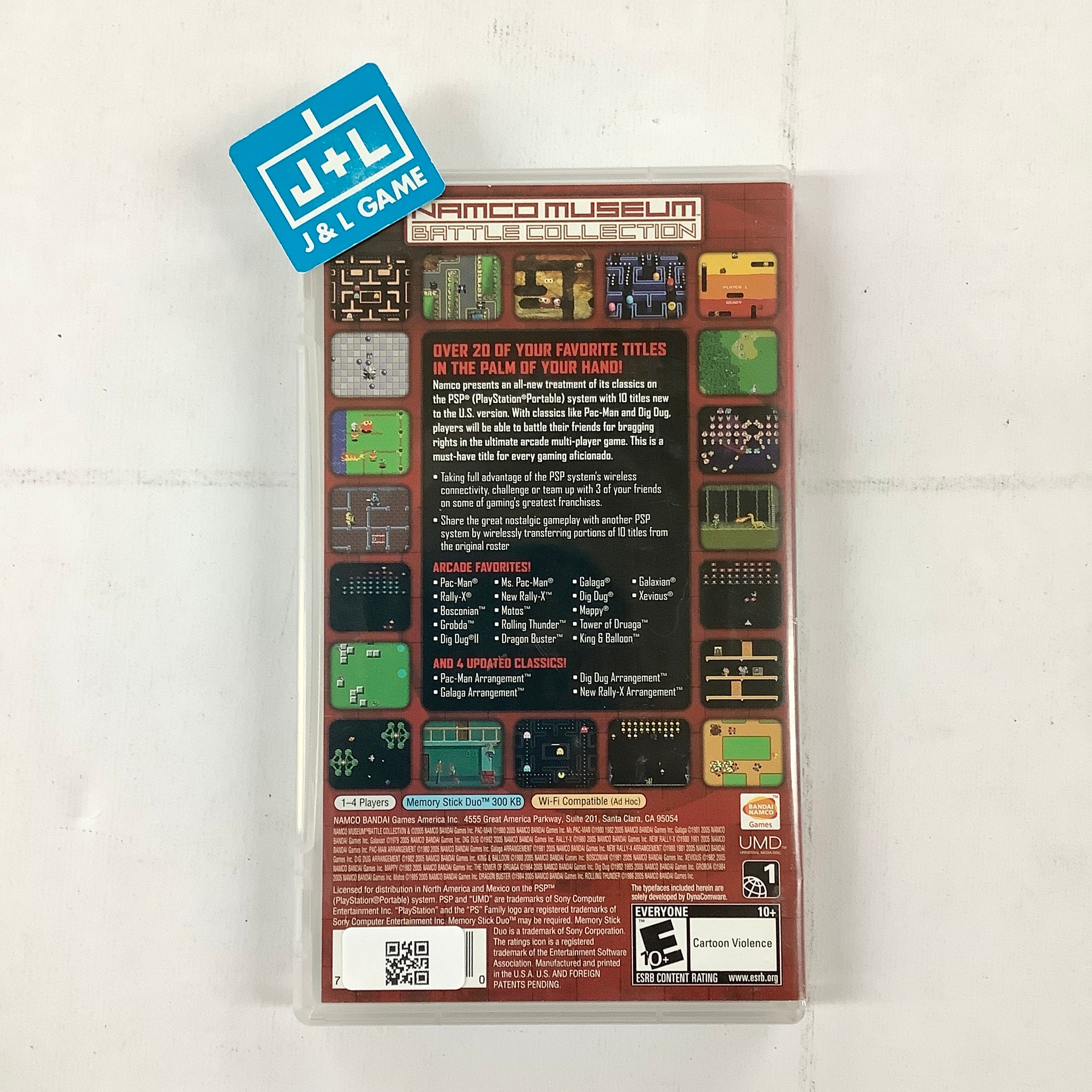 Namco Museum Battle Collection (Greatest Hits) - Sony PSP