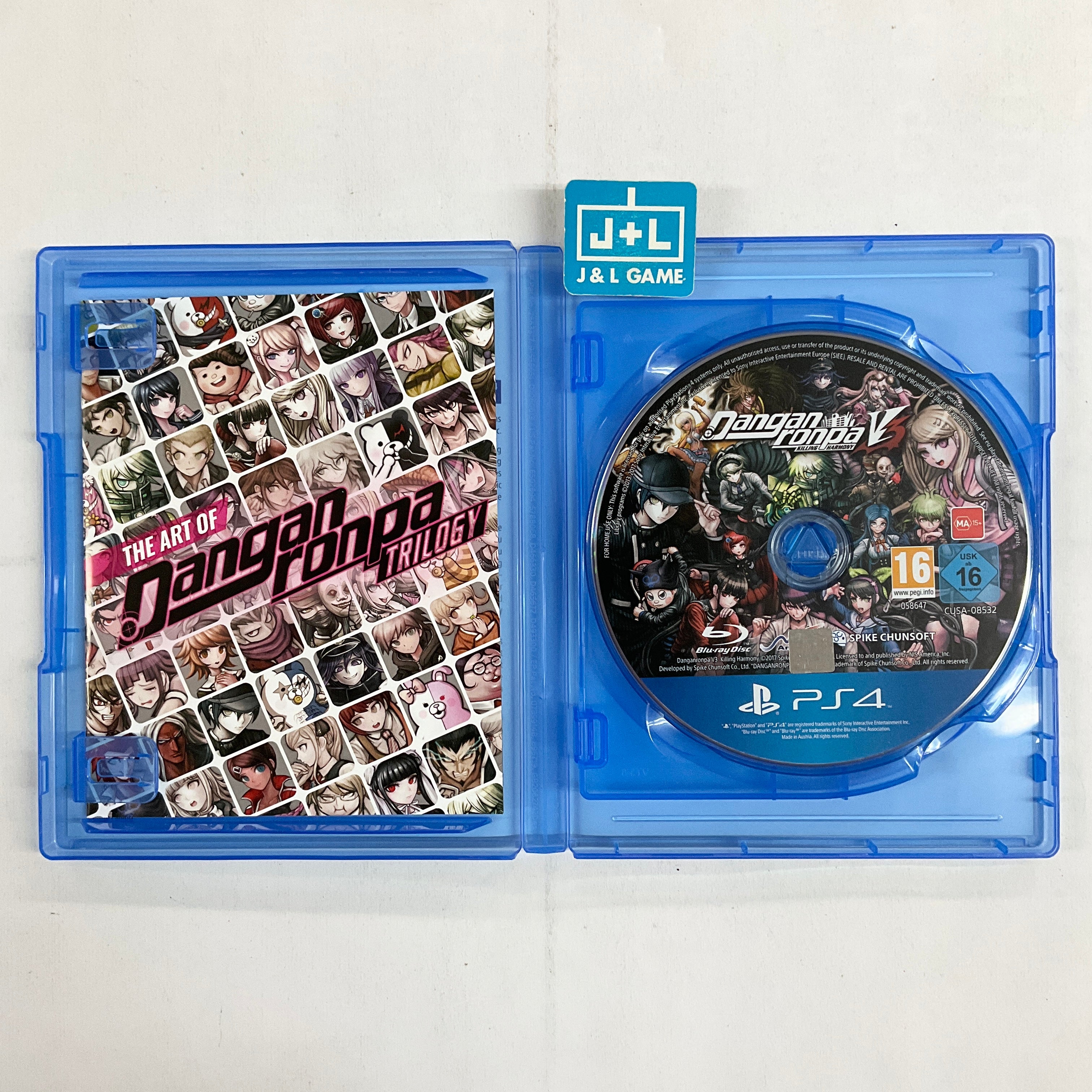 Danganronpa Trilogy - (PS4) PlayStation 4 [Pre-Owned] (European Import) Video Games NIS America   