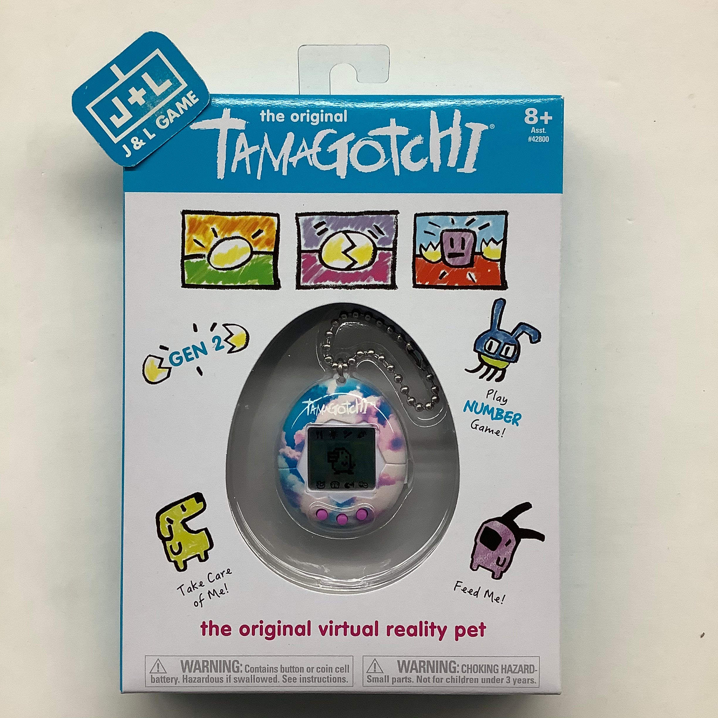 The Original Tamagotchi (Sky) - Tamagotchi Toy Tamagotchi   