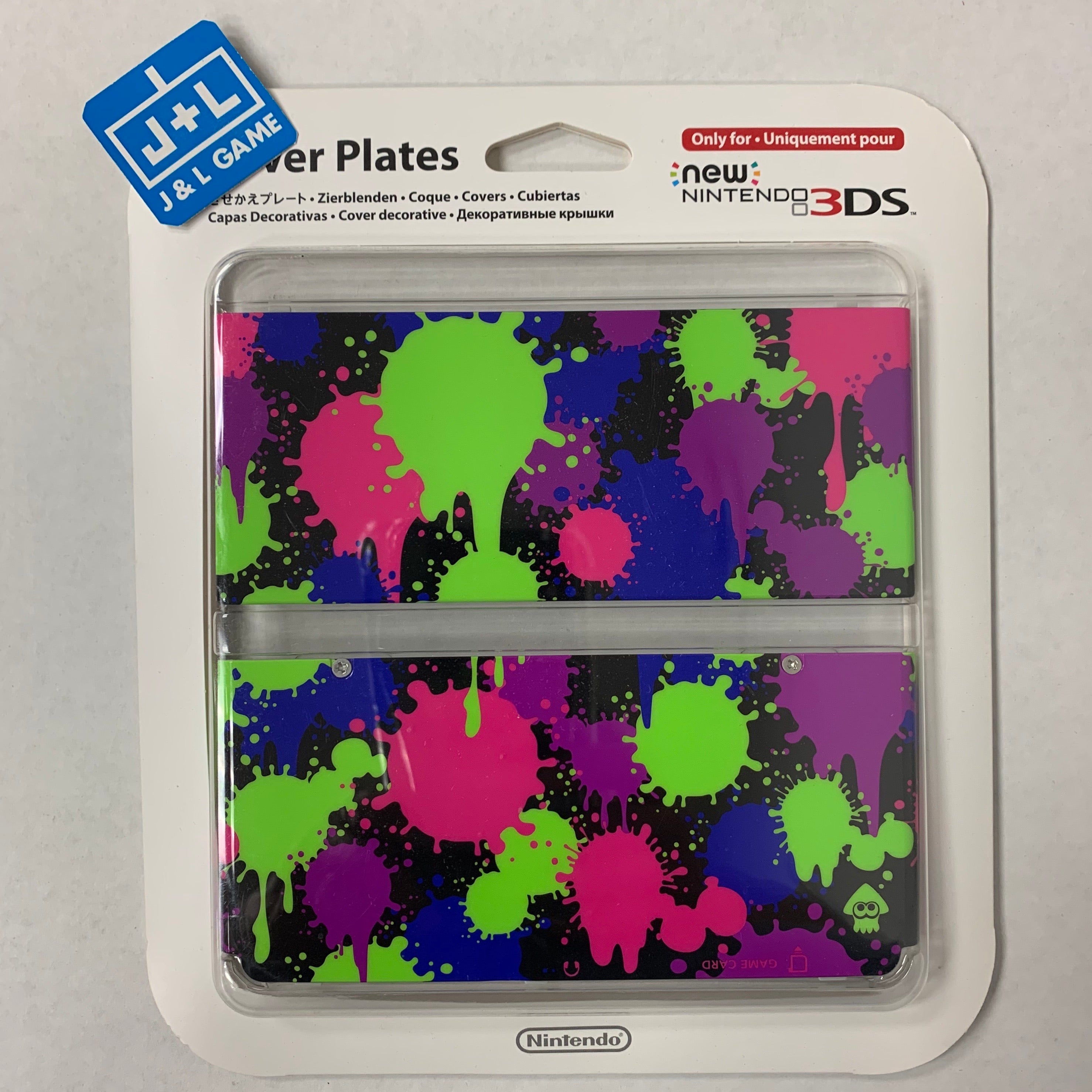 New Nintendo 3DS Cover Plates No.060 (Splatoon) - New Nintendo 3DS (European Import) Accessories Nintendo   