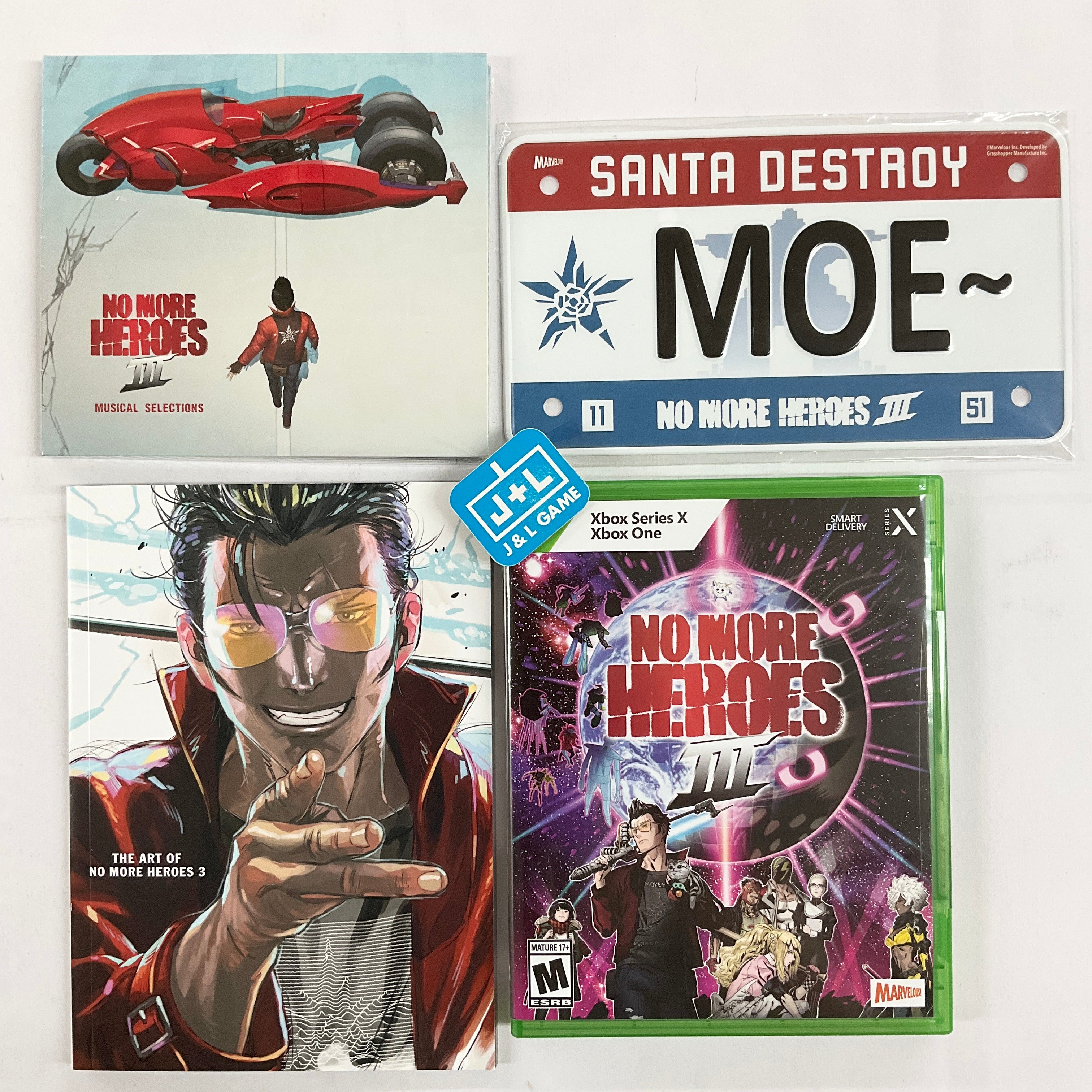 No More Heroes 3 – Day 1 Edition - (XSX) Xbox Series X [UNBOXING] Video Games XSEED Games   