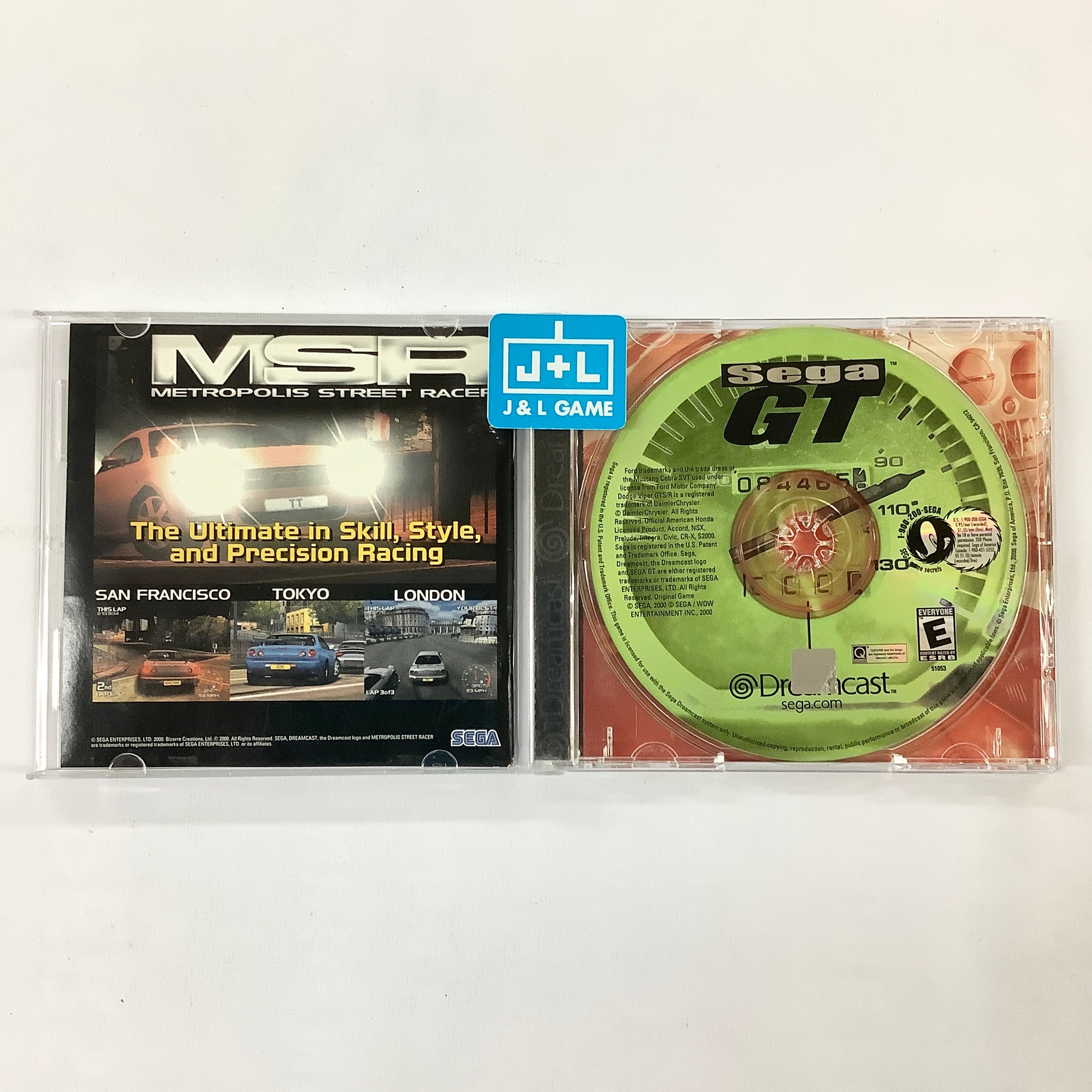 Sega GT - (DC) SEGA Dreamcast [Pre-Owned] Video Games Sega   