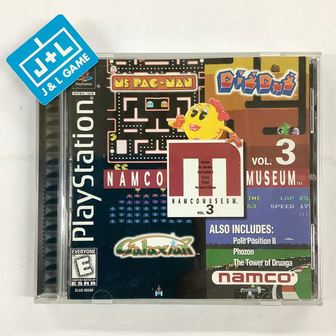 Namco Museum Vol. 3 - (PS1) PlayStation 1 [Pre-Owned] Video Games Namco   