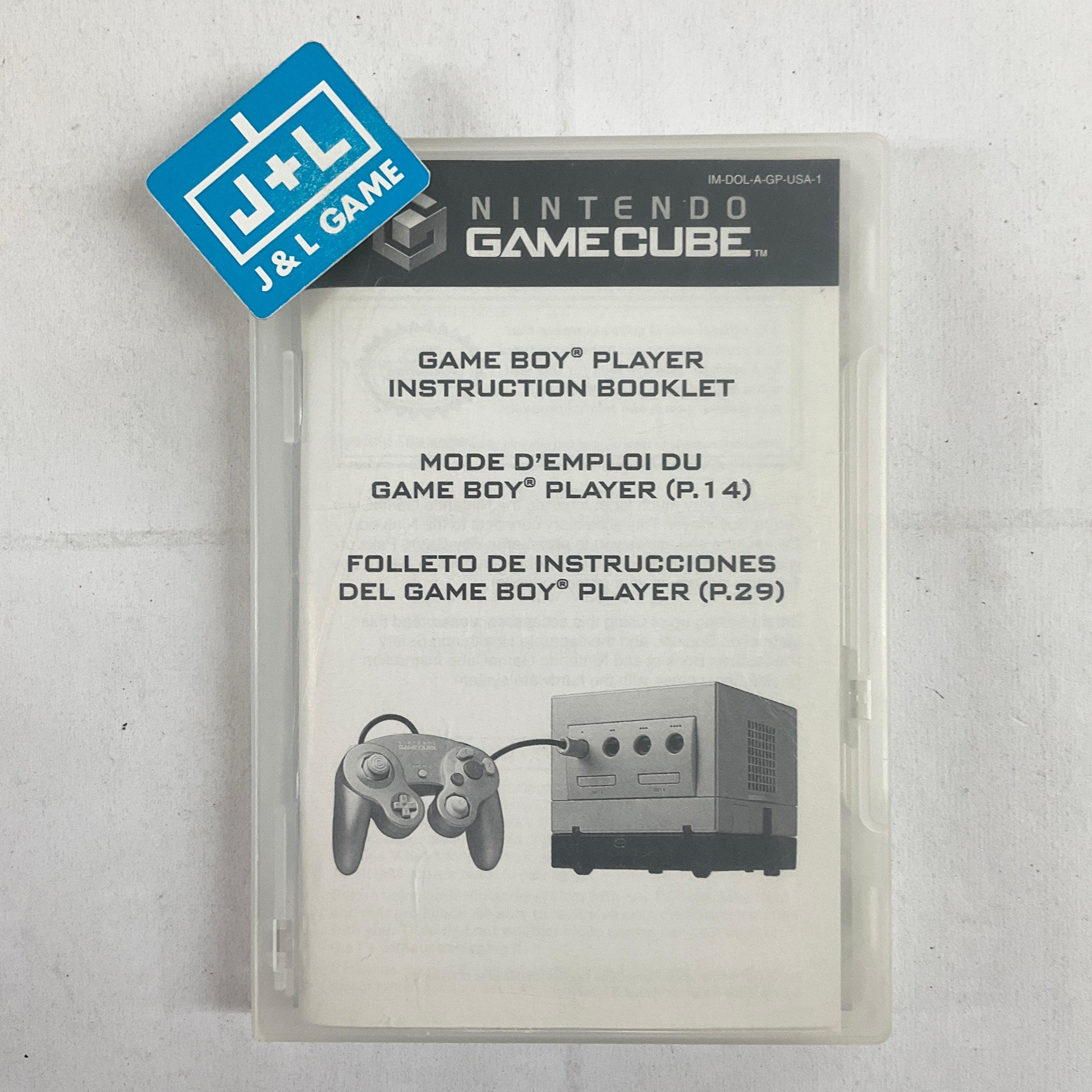 Nintendo Game Boy Player (Black) - (GC) GameCube [Pre-Owned] Video Games Nintendo   