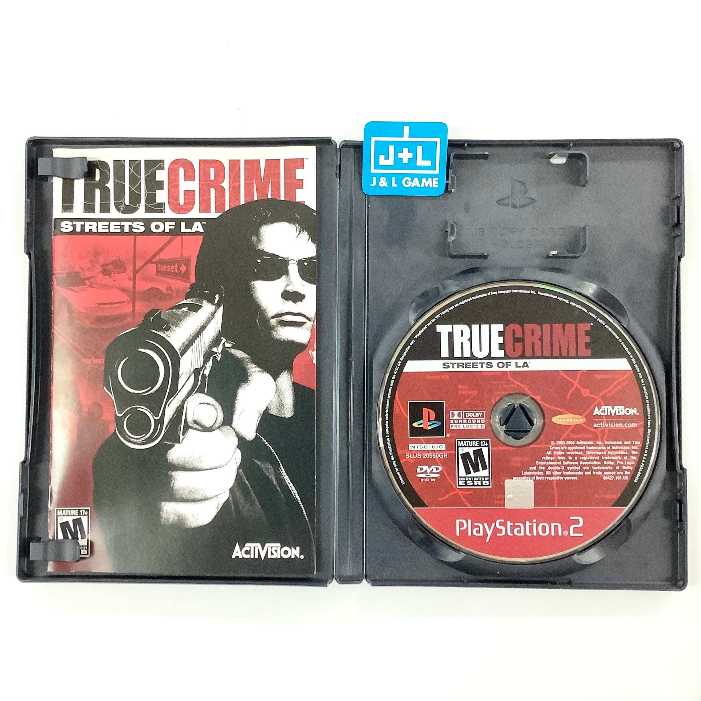 True Crime: Streets of LA (Greatest Hits) - PlayStation 2 [Pre-Owned] Video Games Activision   