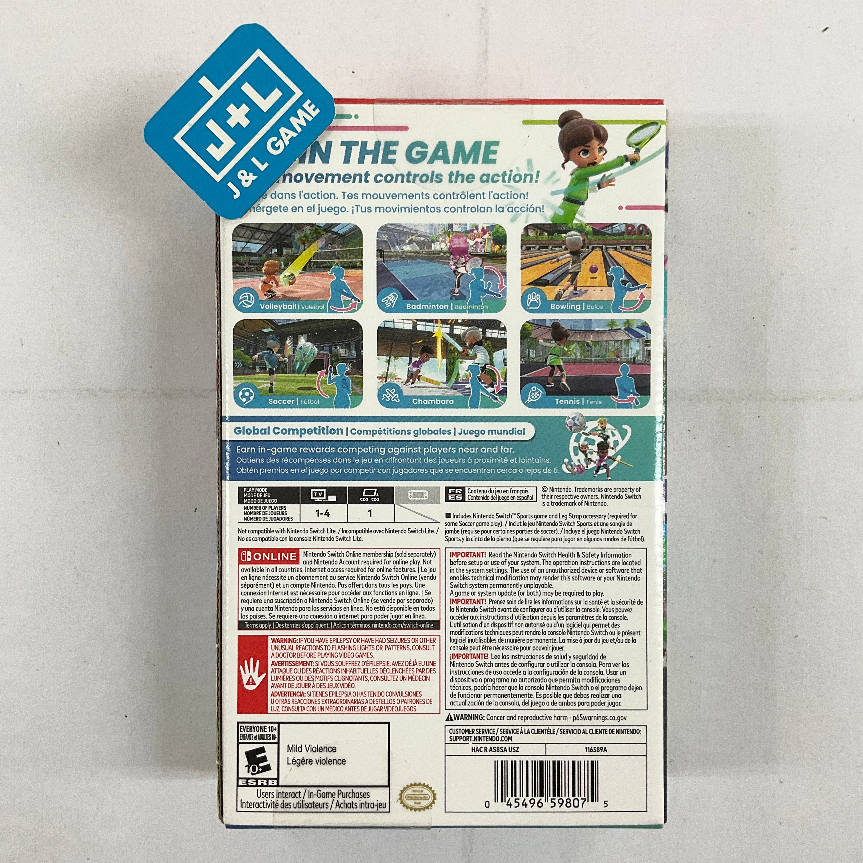 Nintendo Switch Sports - (NSW) Nintendo Switch [Pre-Owned] Video Games Nintendo   