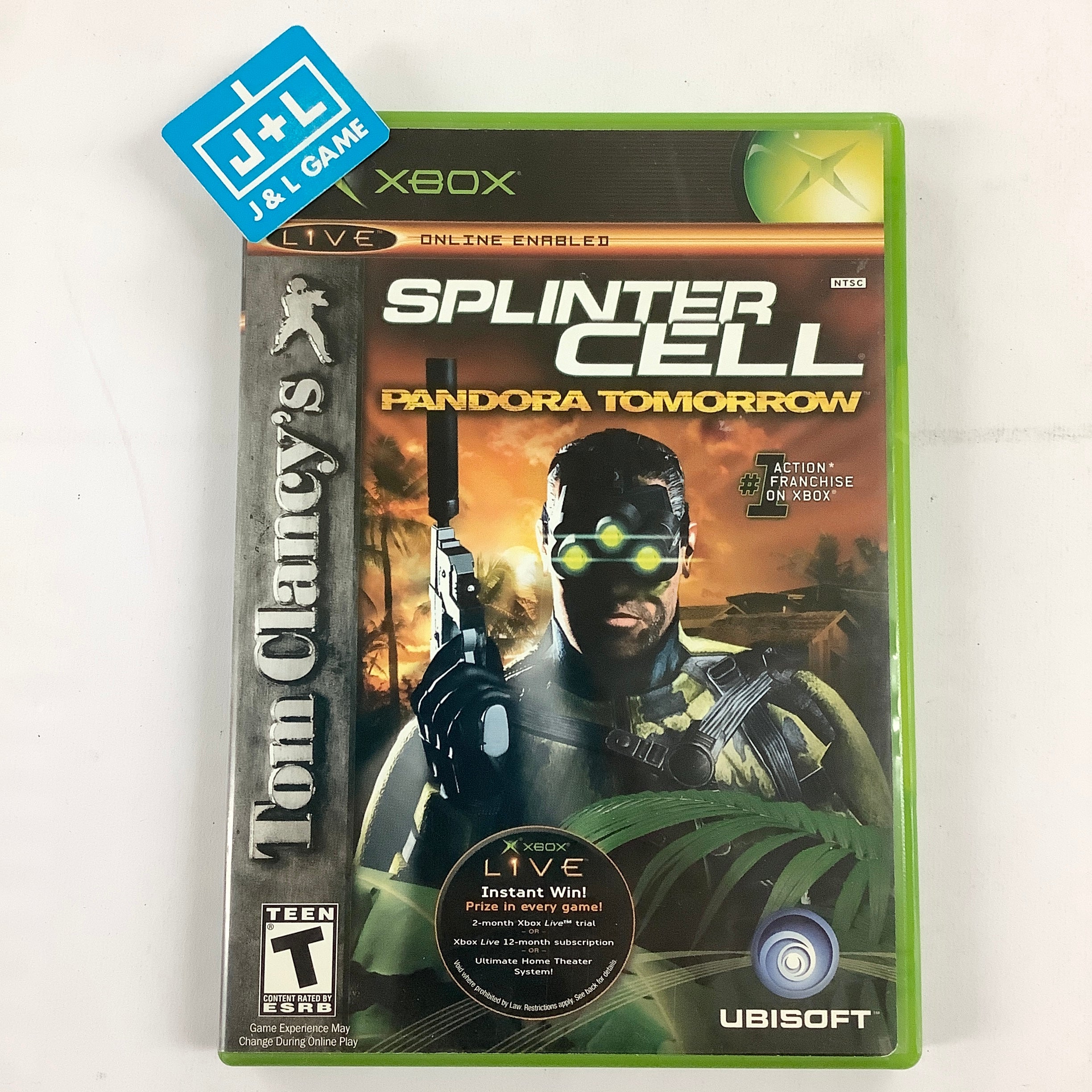 Tom Clancy's Splinter Cell Pandora Tomorrow - (XB) Xbox [Pre-Owned] Video Games Ubisoft   