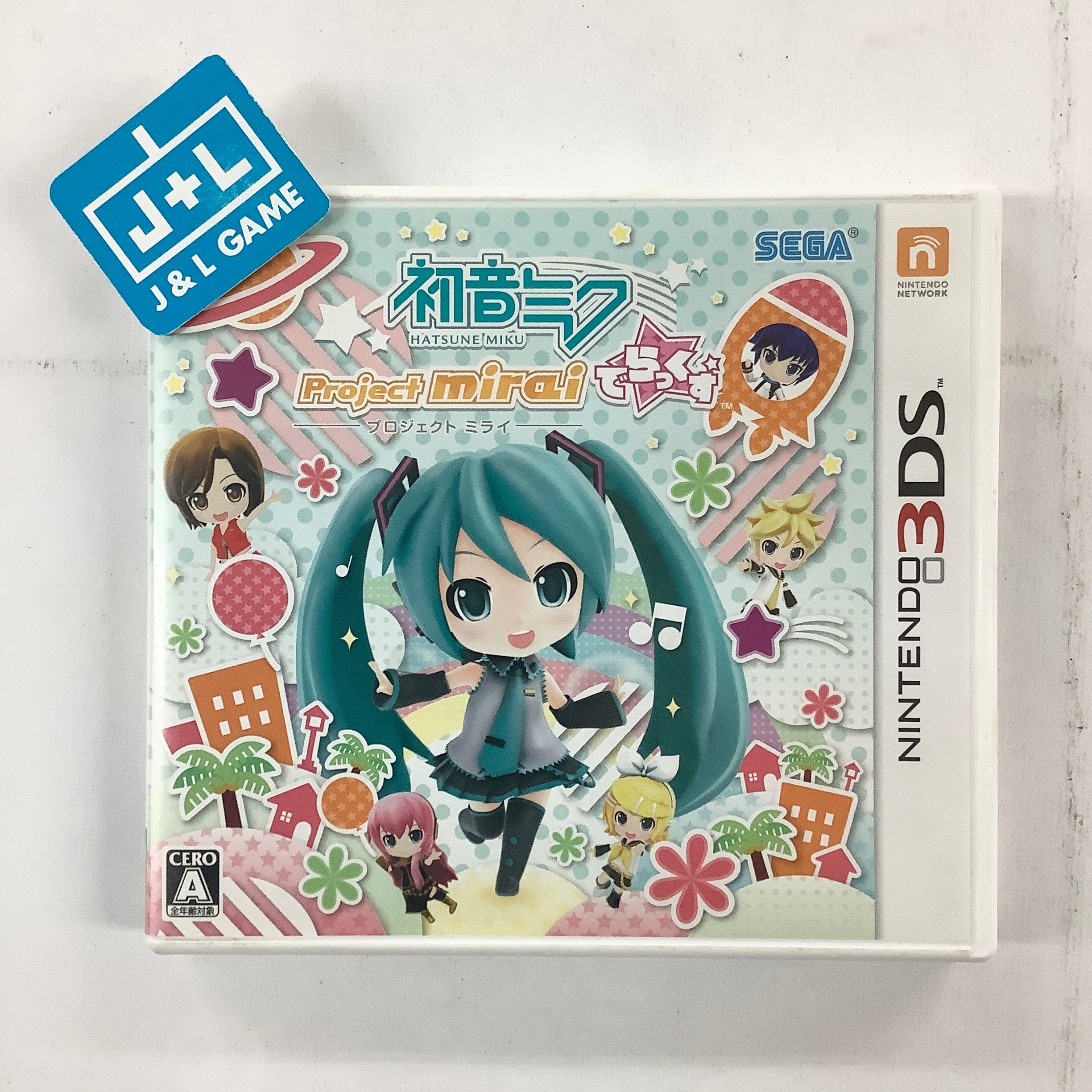 Hatsune Miku: Project Mirai Deluxe - Nintendo 3DS [Pre-Owned] (Japanese Import) Video Games Sega   