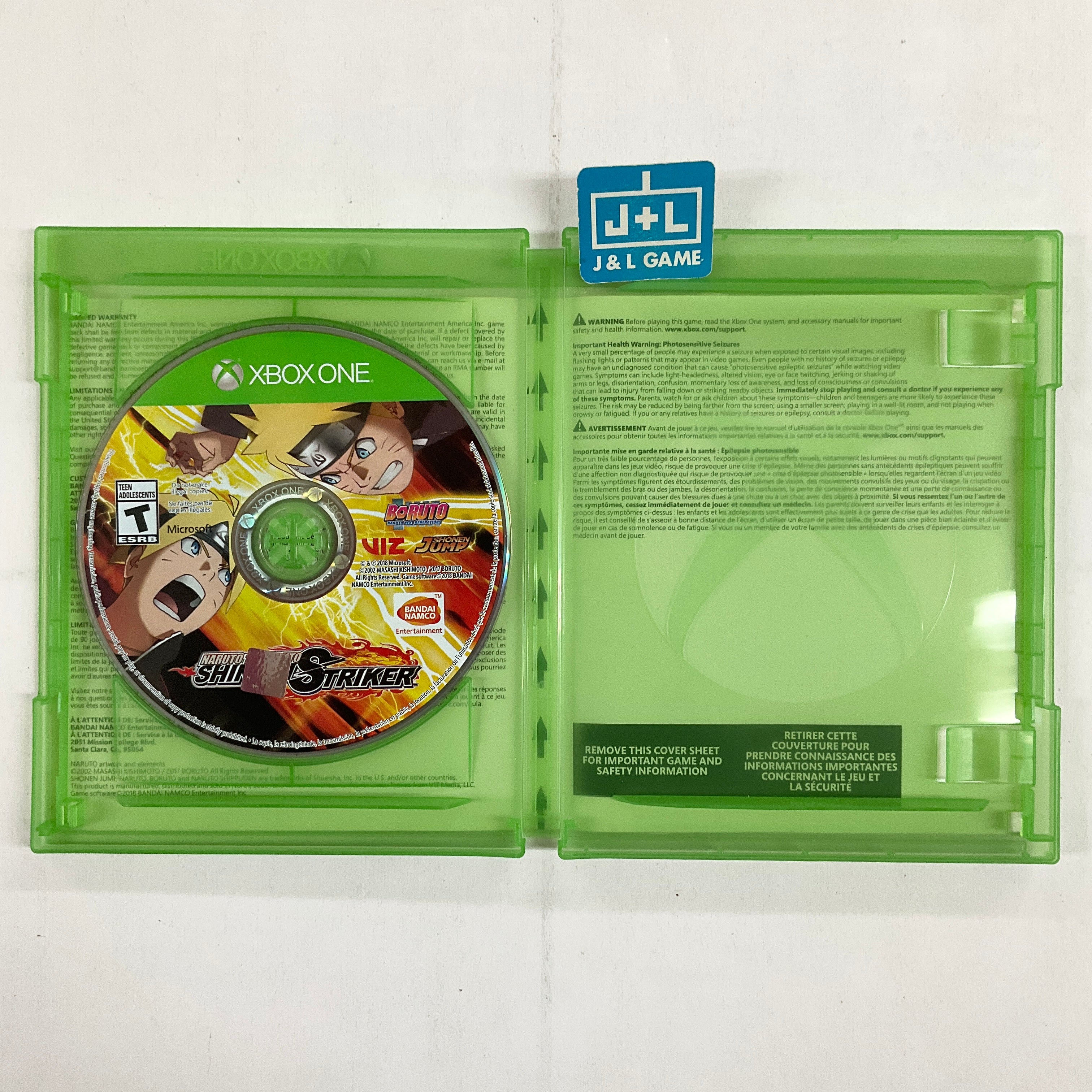Naruto to Boruto: Shinobi Striker - (XB1) Xbox One [Pre-Owned] Video Games BANDAI NAMCO Entertainment   