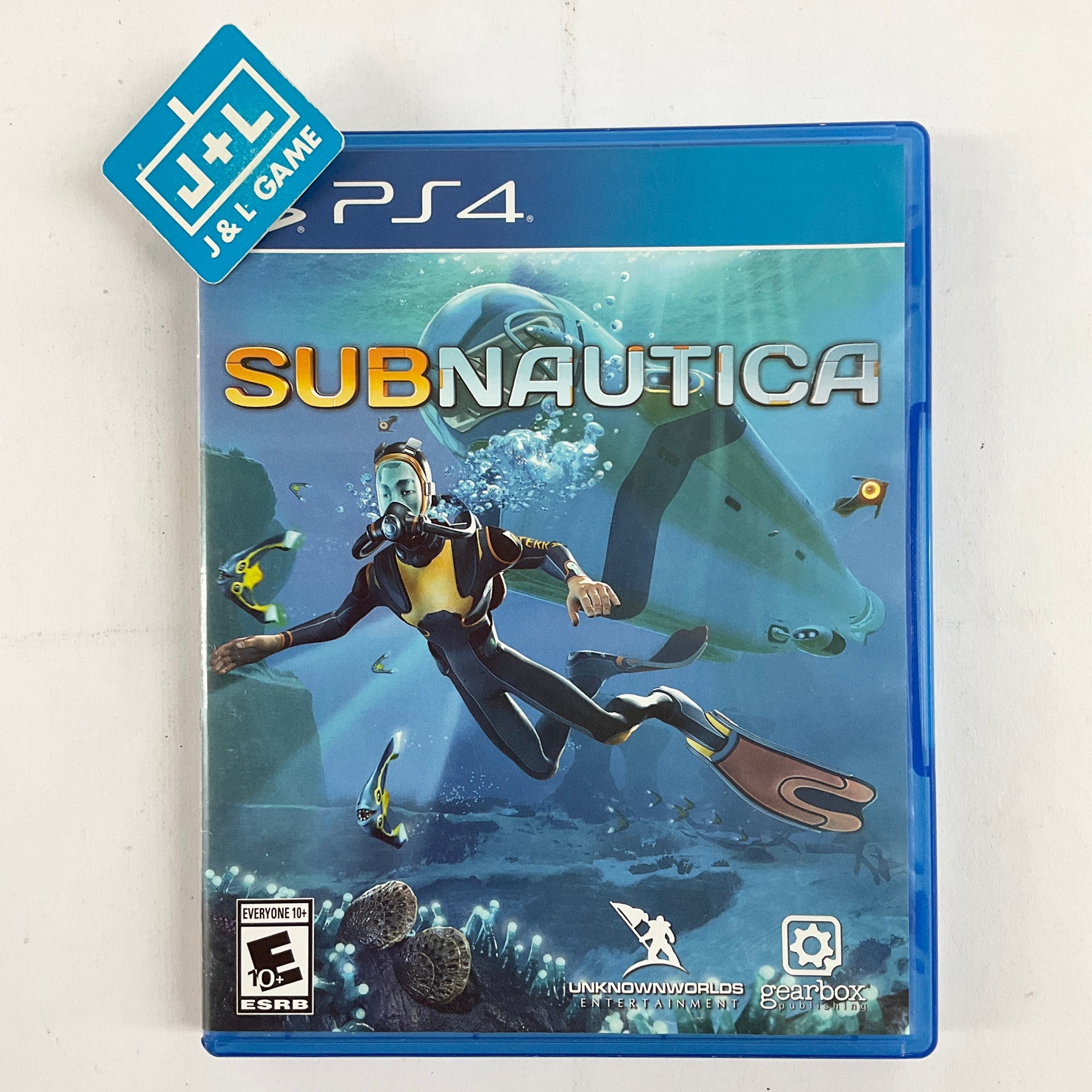 Subnautica Playstation Gamestop Subnautica Ps4 Subnautica Game
