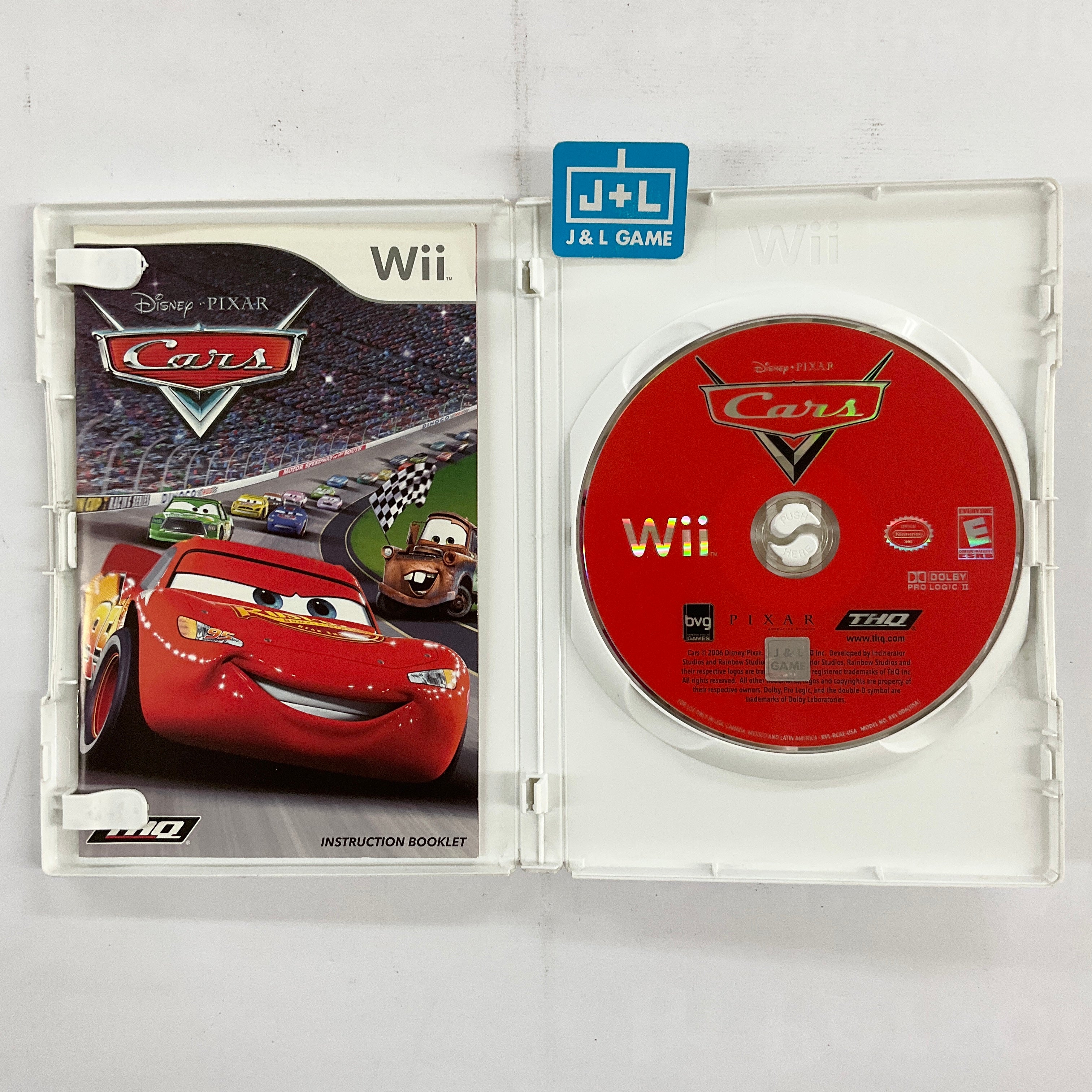 Cars - Nintendo Wii [Pre-Owned] Video Games THQ   