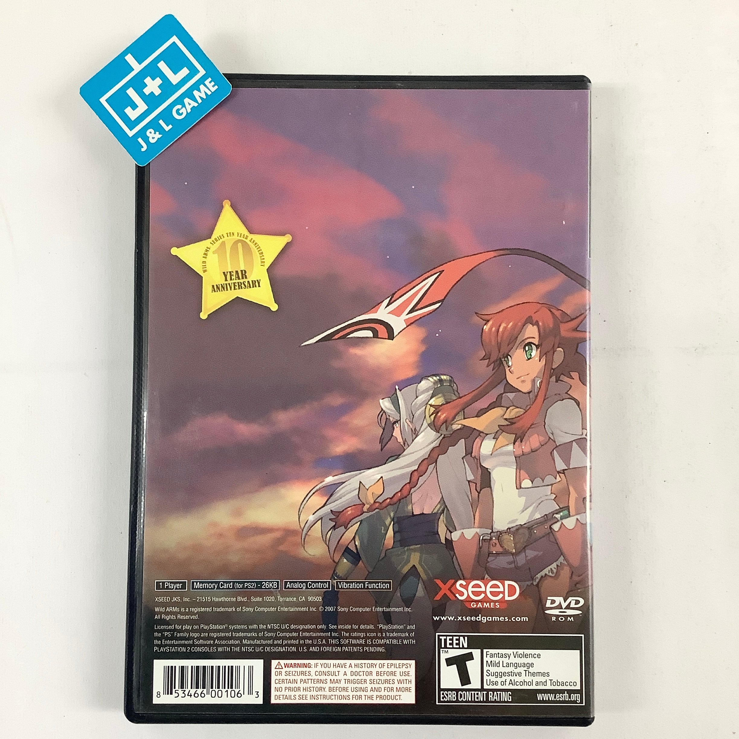 Wild Arms 5 - (PS2) PlayStation 2 [Pre-Owned] | J&L Game