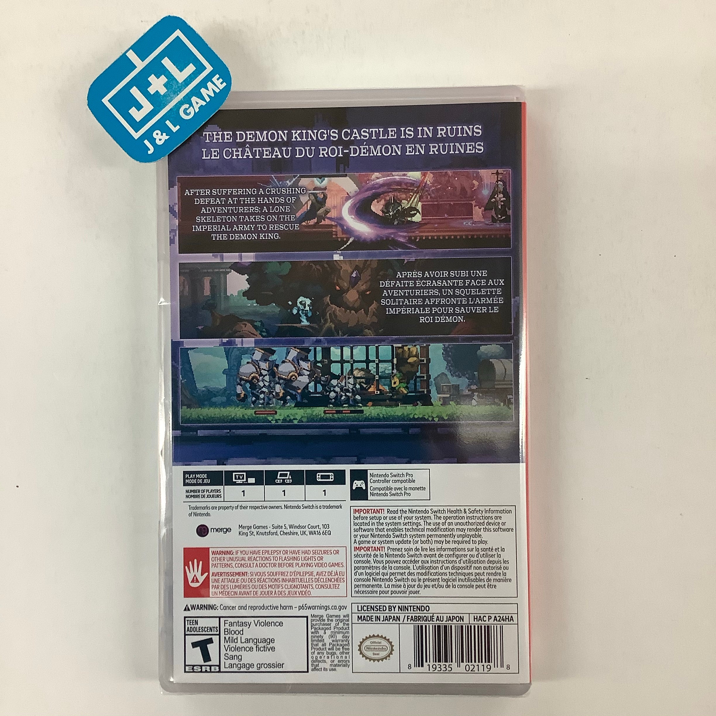 Skul: The Hero Slayer - (NSW) Nintendo Switch Video Games Merge Games   