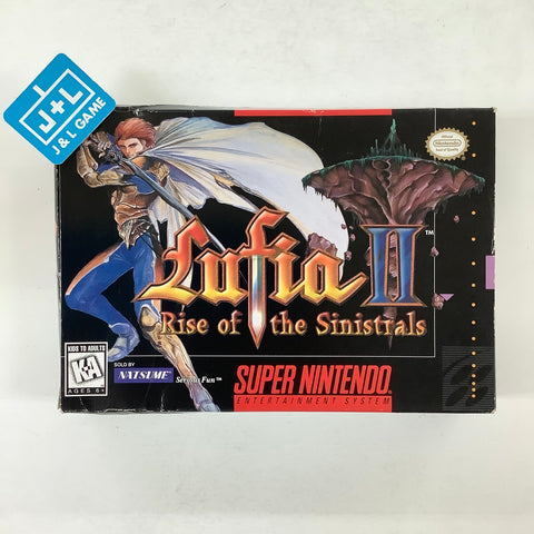 Lufia II: Rise of the Sinistrals - (SNES) Super Nintendo [Pre-Owned] Video Games Natsume   