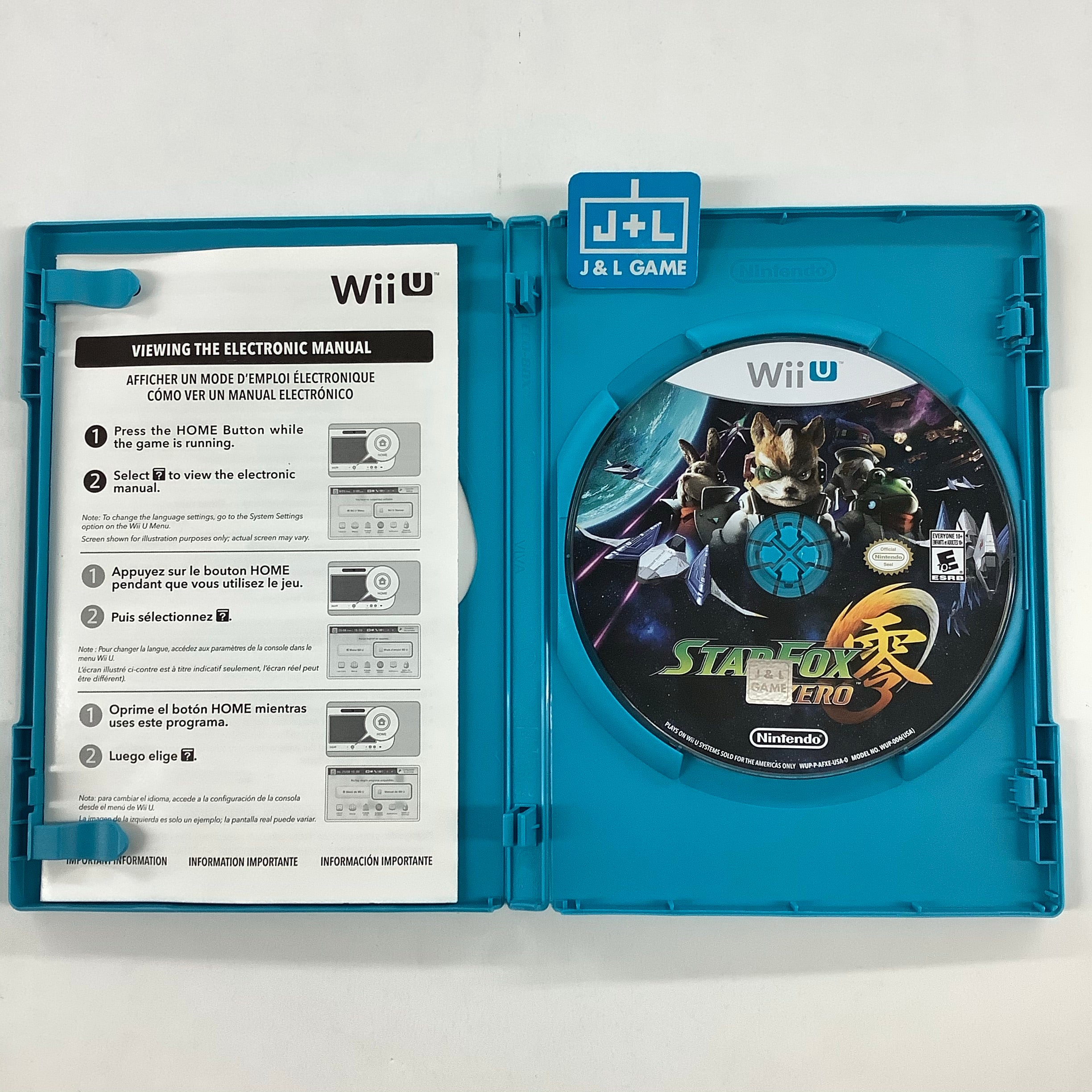 Star Fox Zero - Nintendo Wii U [Pre-Owned] Video Games Nintendo   