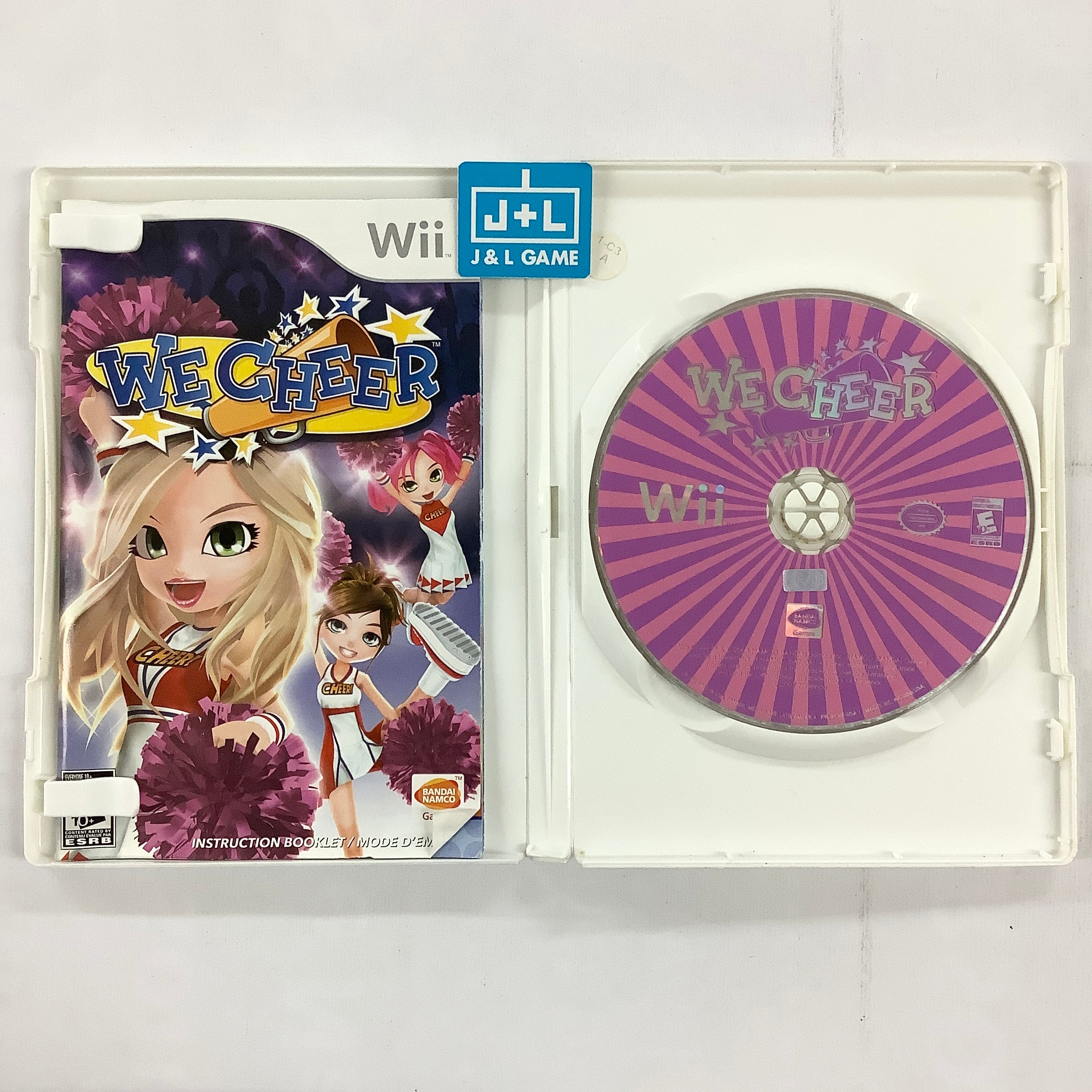 We Cheer - Nintendo Wii [Pre-Owned] Video Games Namco Bandai Games   