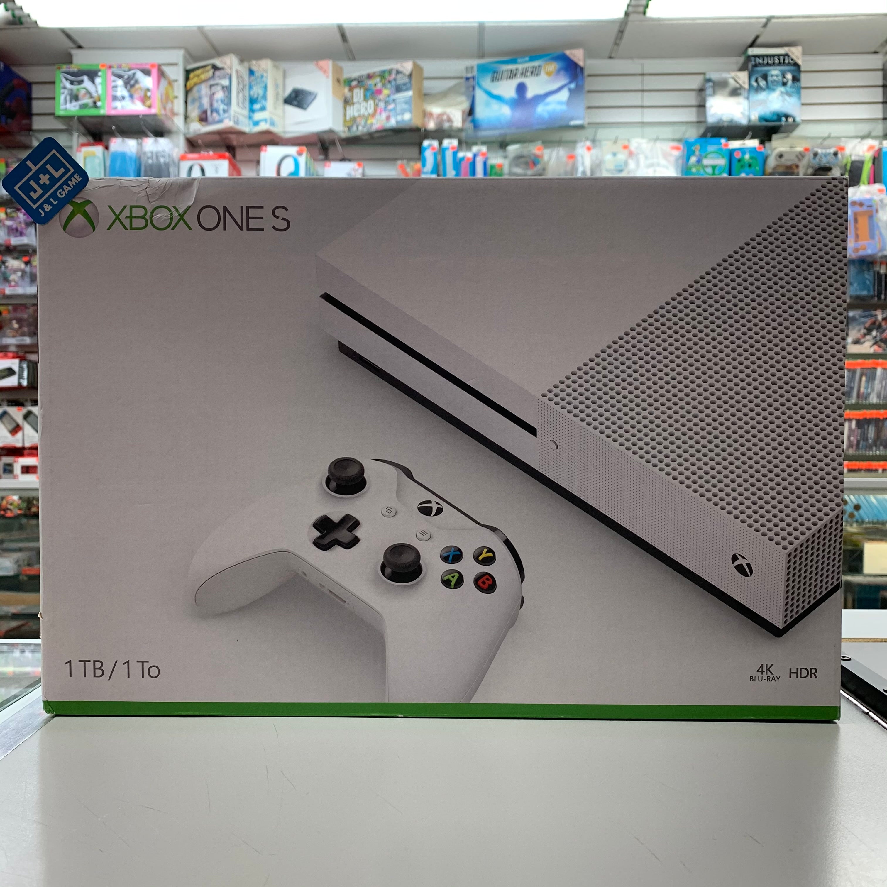 Microsoft Xbox One S 1TB Console - Xbox One Consoles Microsoft   