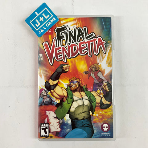 Final Vendetta - (NSW) Nintendo Switch [UNBOXING] Video Games Limited Run Games   