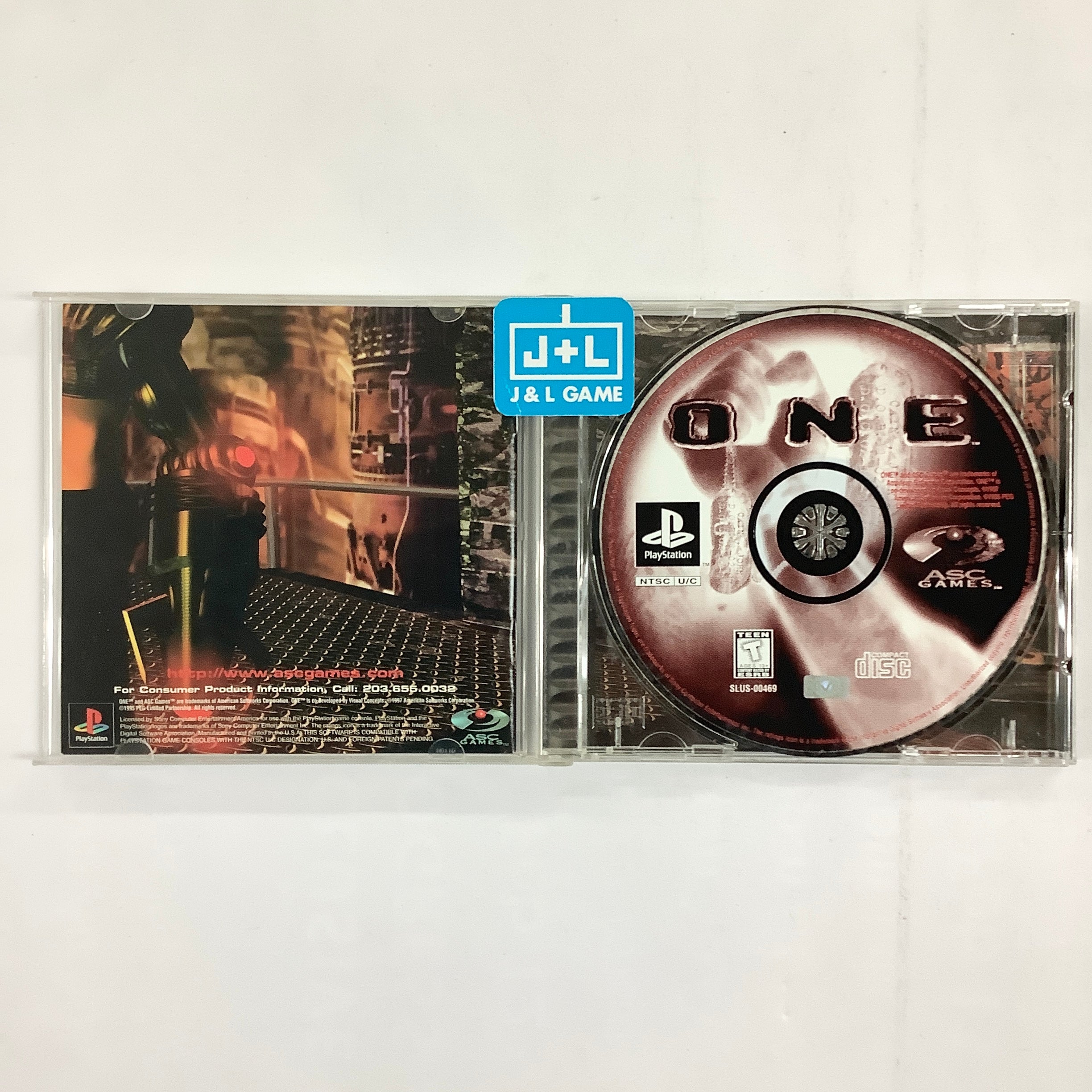 One - (PS1) PlayStation [Pre-Owned] Video Games ASC Games   