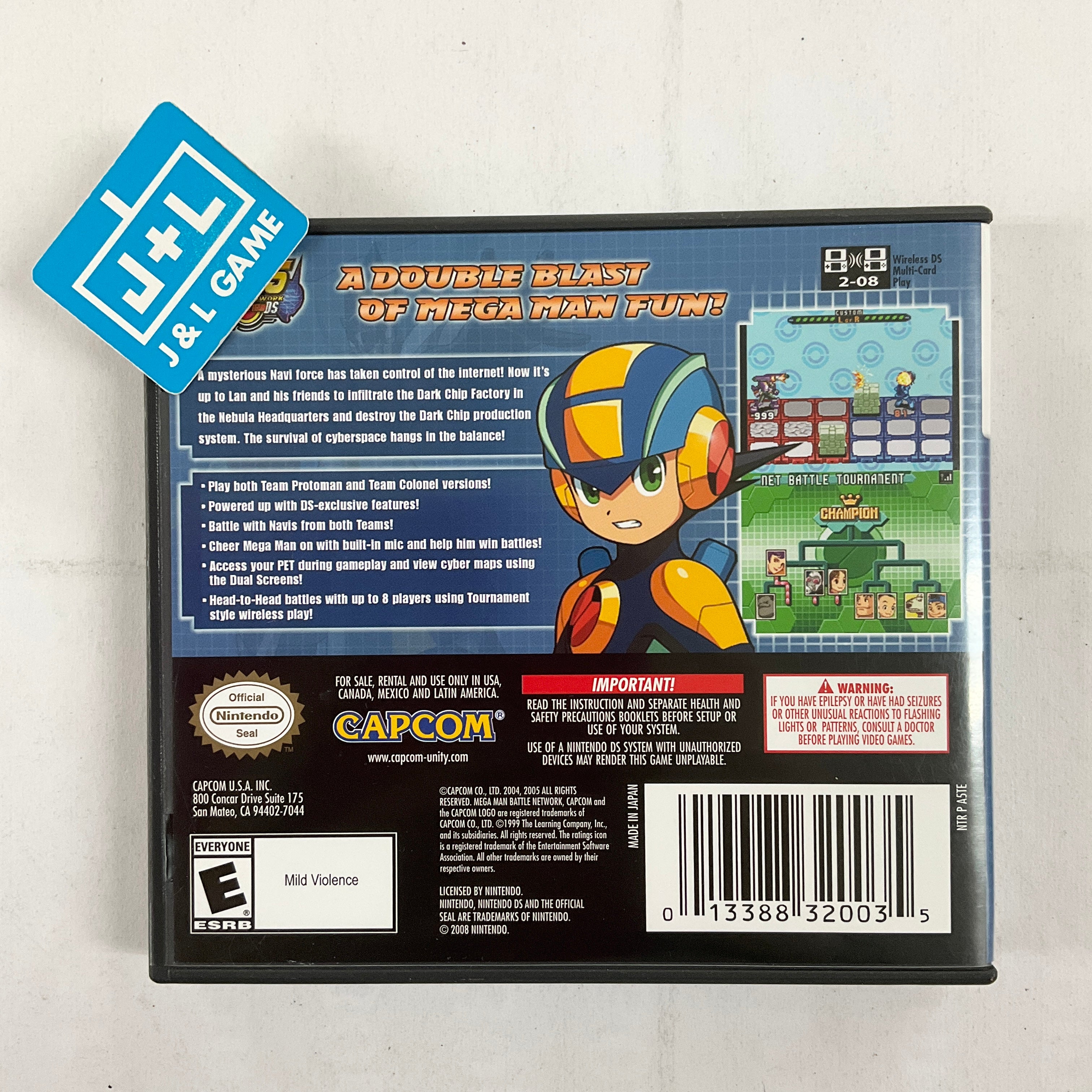 Mega Man Battle Network 5: Double Team - (NDS) Nintendo DS [Pre-Owned] Video Games Capcom   
